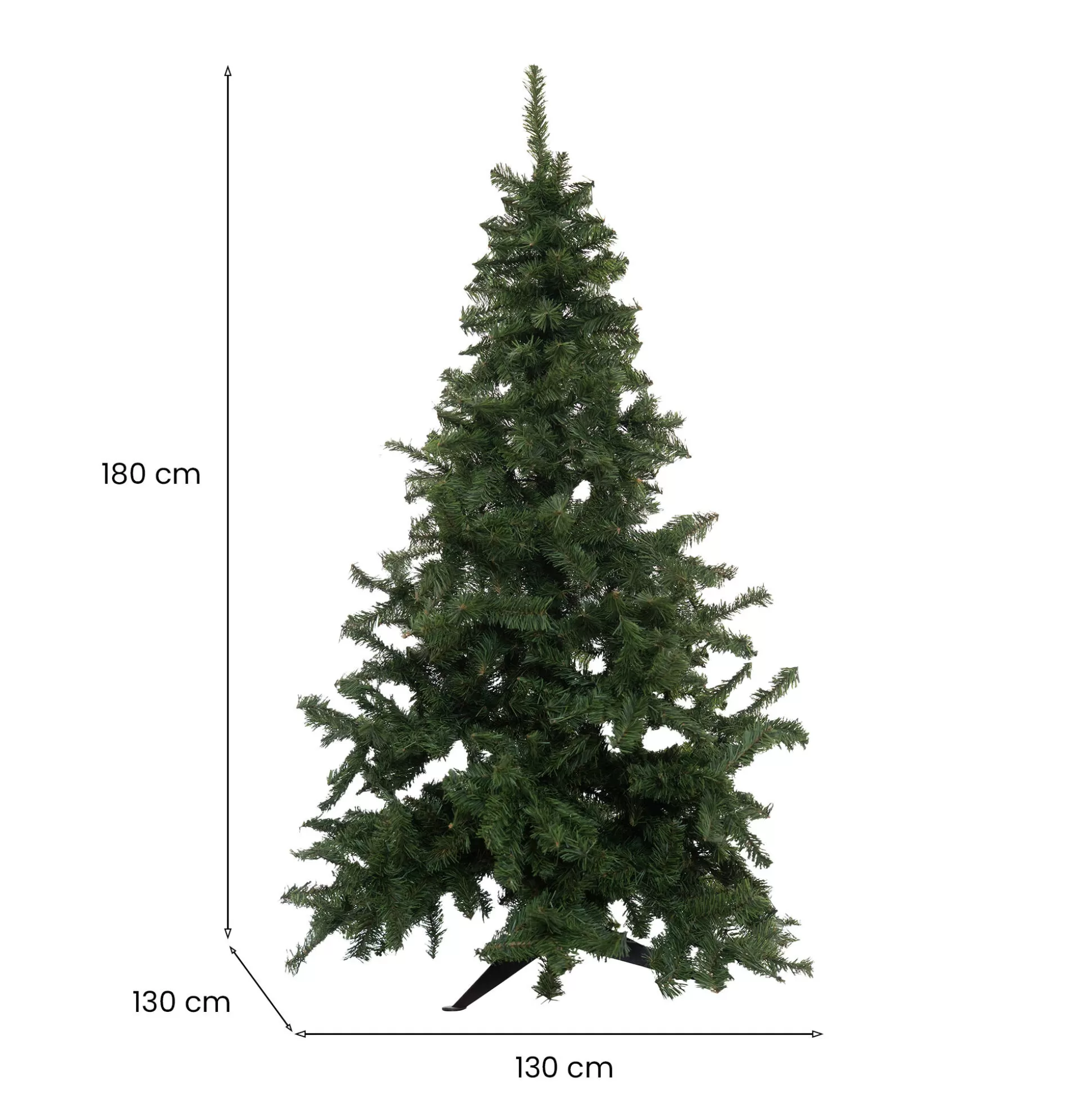 Dmora Alberi 180 Cm<Albero di Natale 180 cm Tinsel in PVC , h180 cm