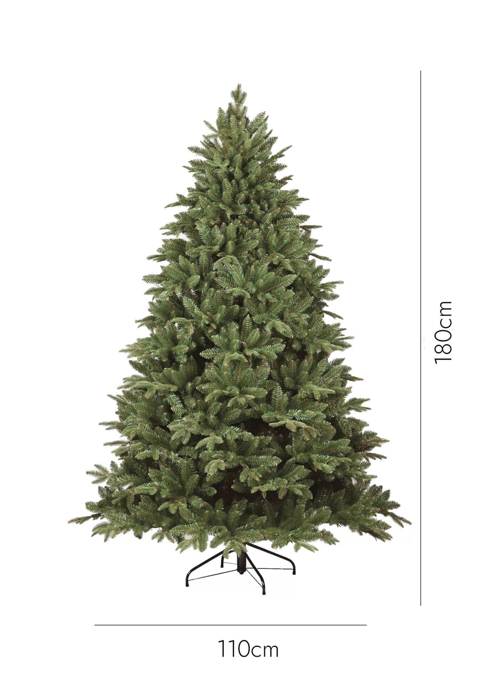 Dmora Alberi 180 Cm<Albero di Natale Jingle Bell in PVC , h180 cm