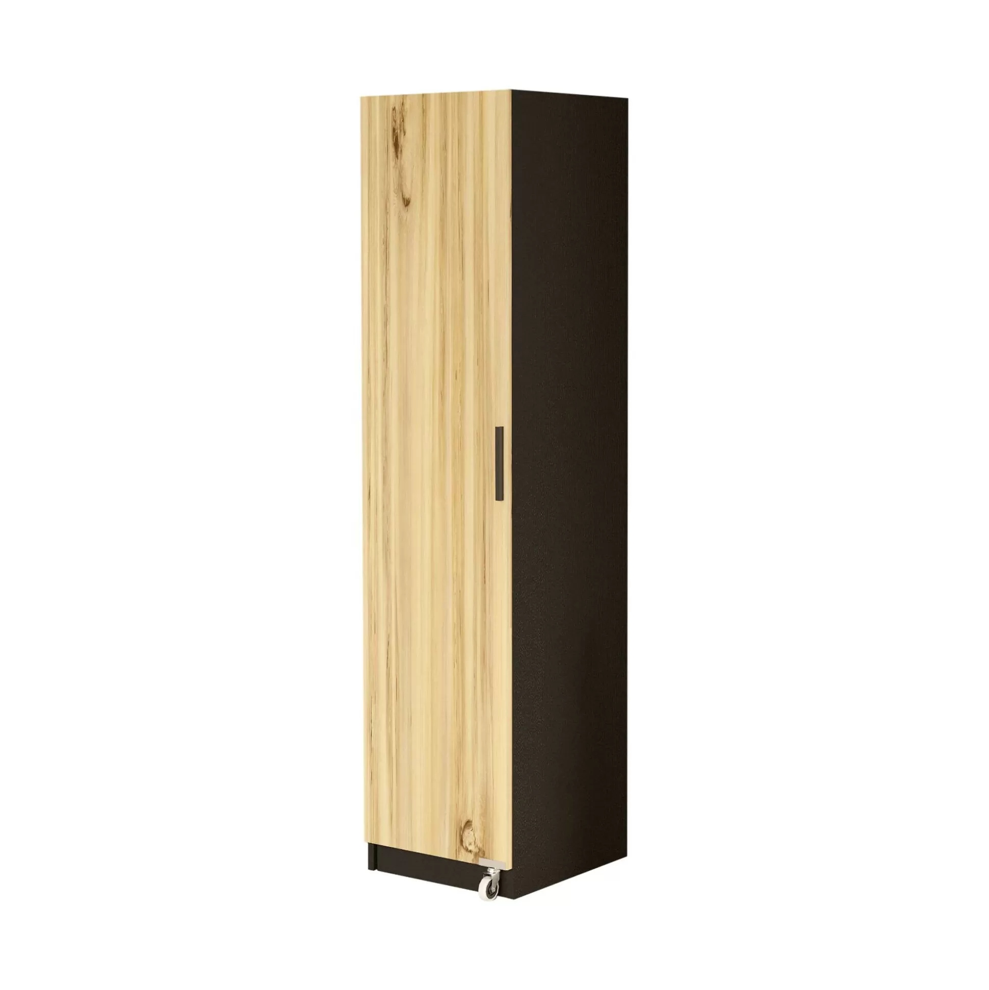 Dmora Armadi Multiuso 1 Anta<Armadio multiuso 1 anta Gaemi, 42x44 h176 cm, Bianco e Noce