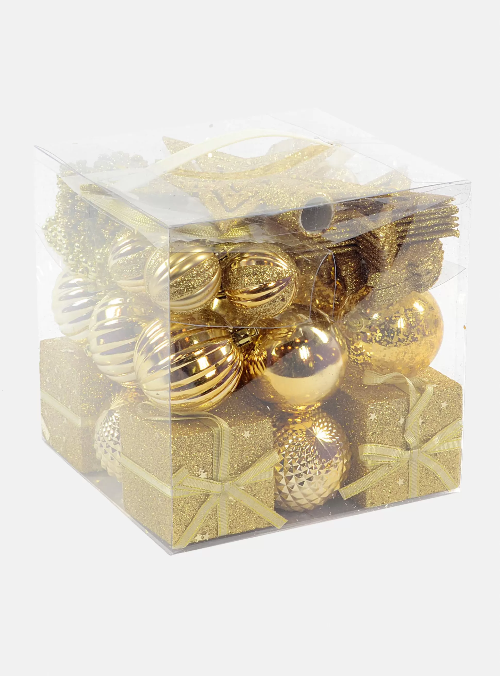 Dmora Decorazioni<Box 50 pezzi decorazioni natalizie, colore