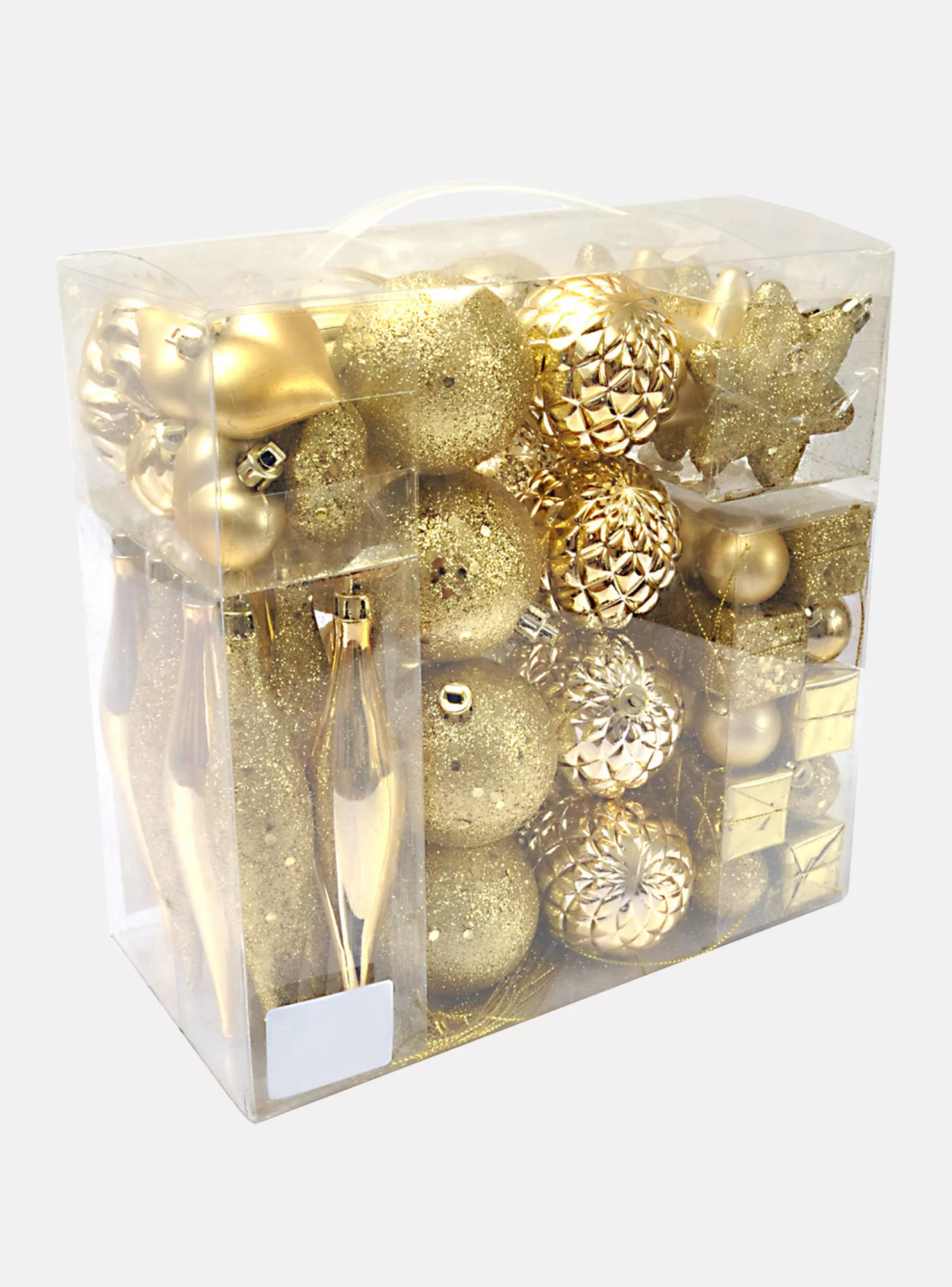 Dmora Decorazioni<Box 80 pezzi decorazioni natalizie, colore
