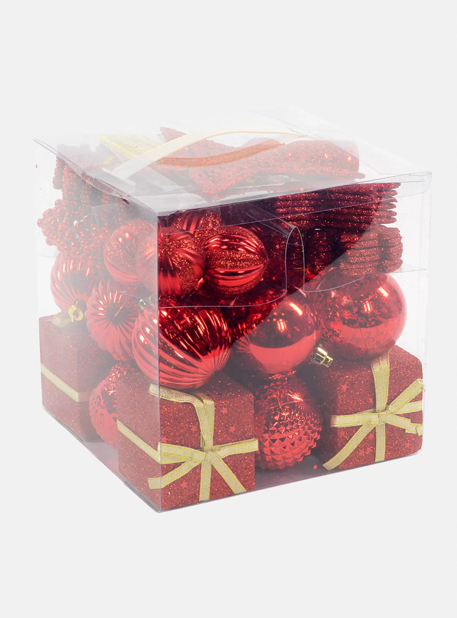 Dmora Decorazioni<Box 50 pezzi decorazioni natalizie, colore