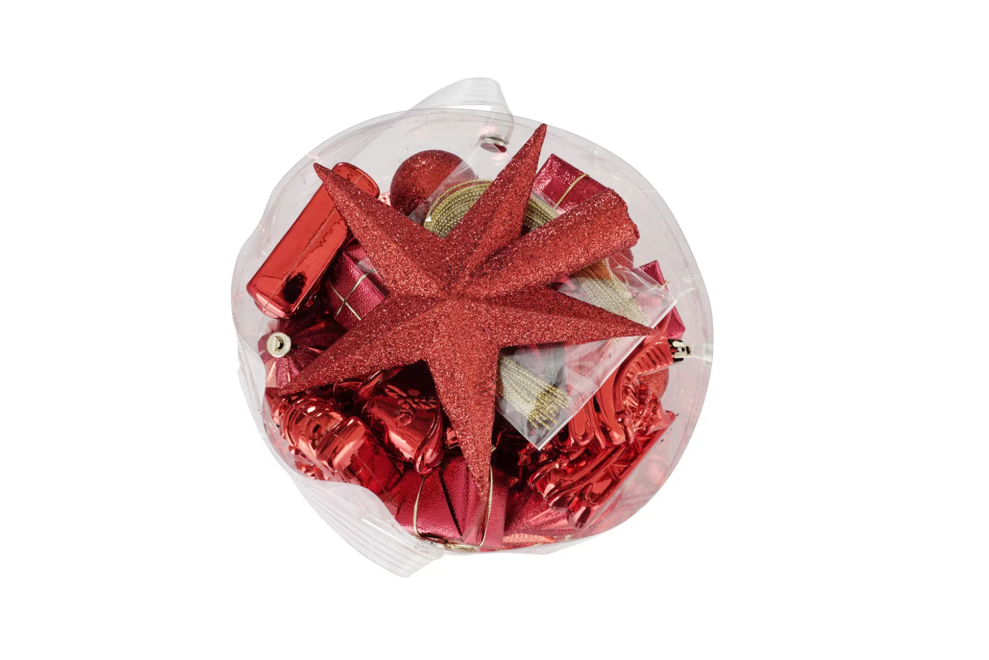 Dmora Decorazioni<Box 50 pezzi decorazioni natalizie, colore