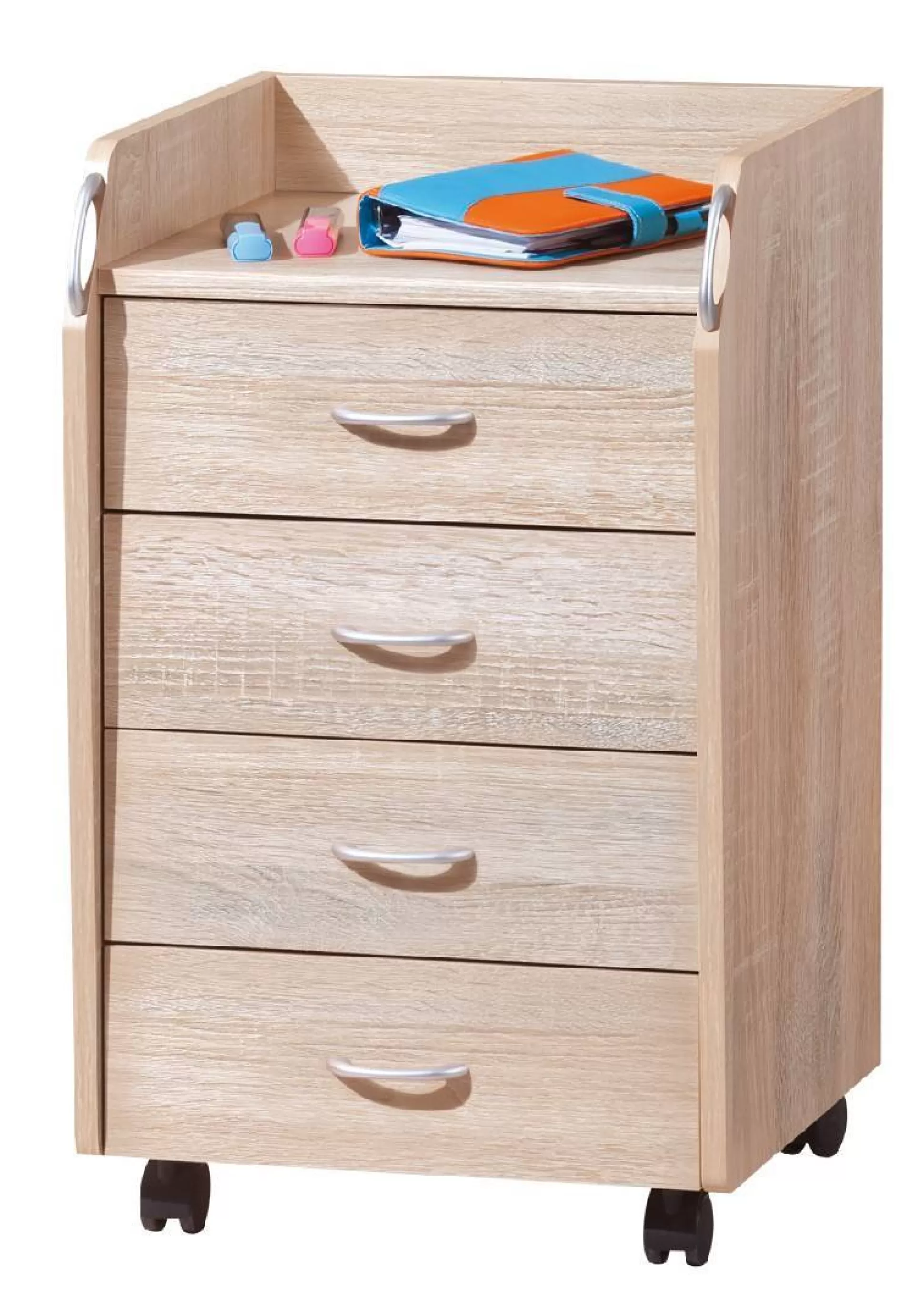 Dmora Cassettiere<Cassettiera Kiel, Settimino multiuso, Comò camera da letto, Mobile con cassetti, 40x36 h65 cm,