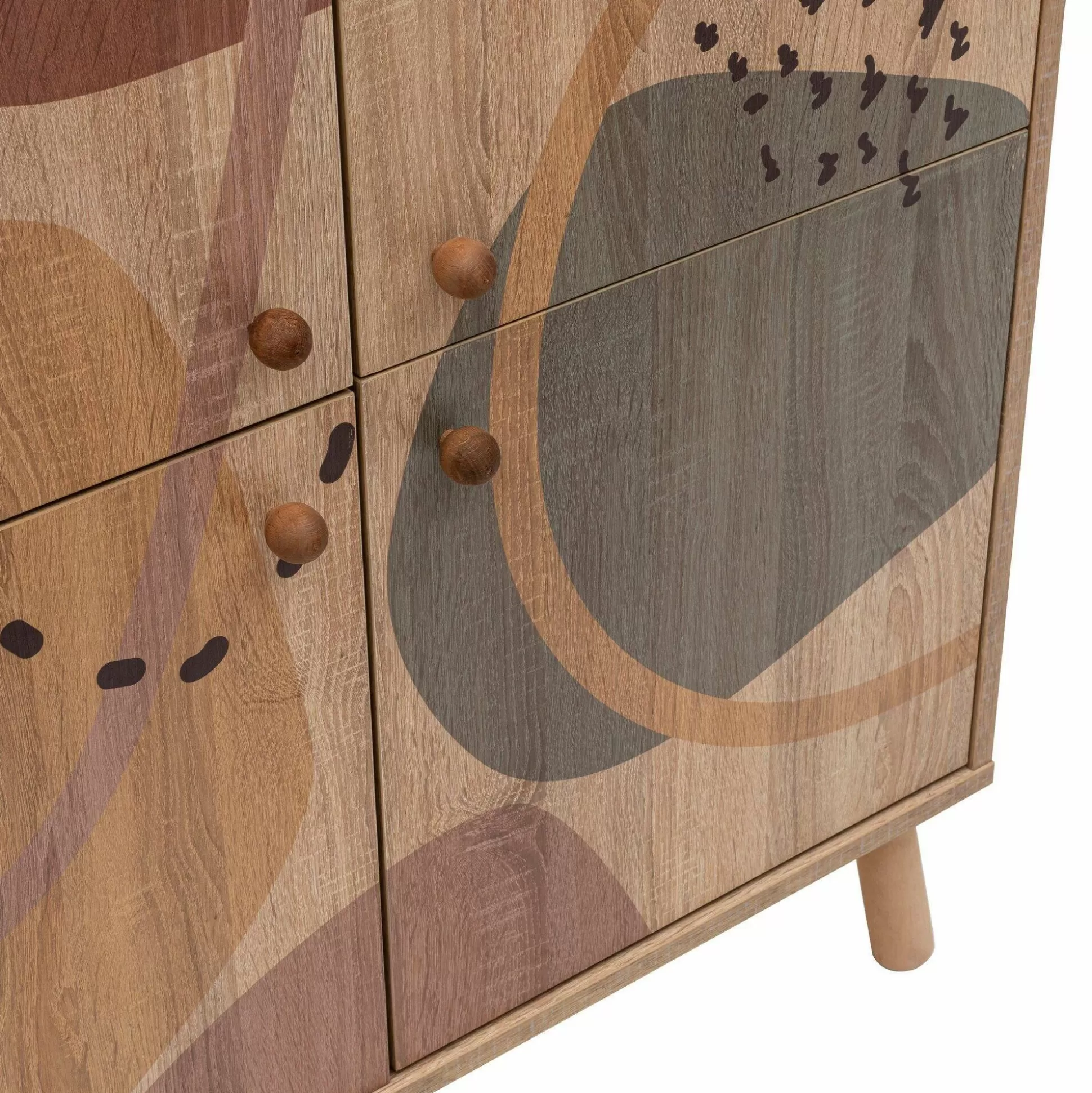 Dmora Credenze<Credenza Agyemang, 95x36h111 cm,