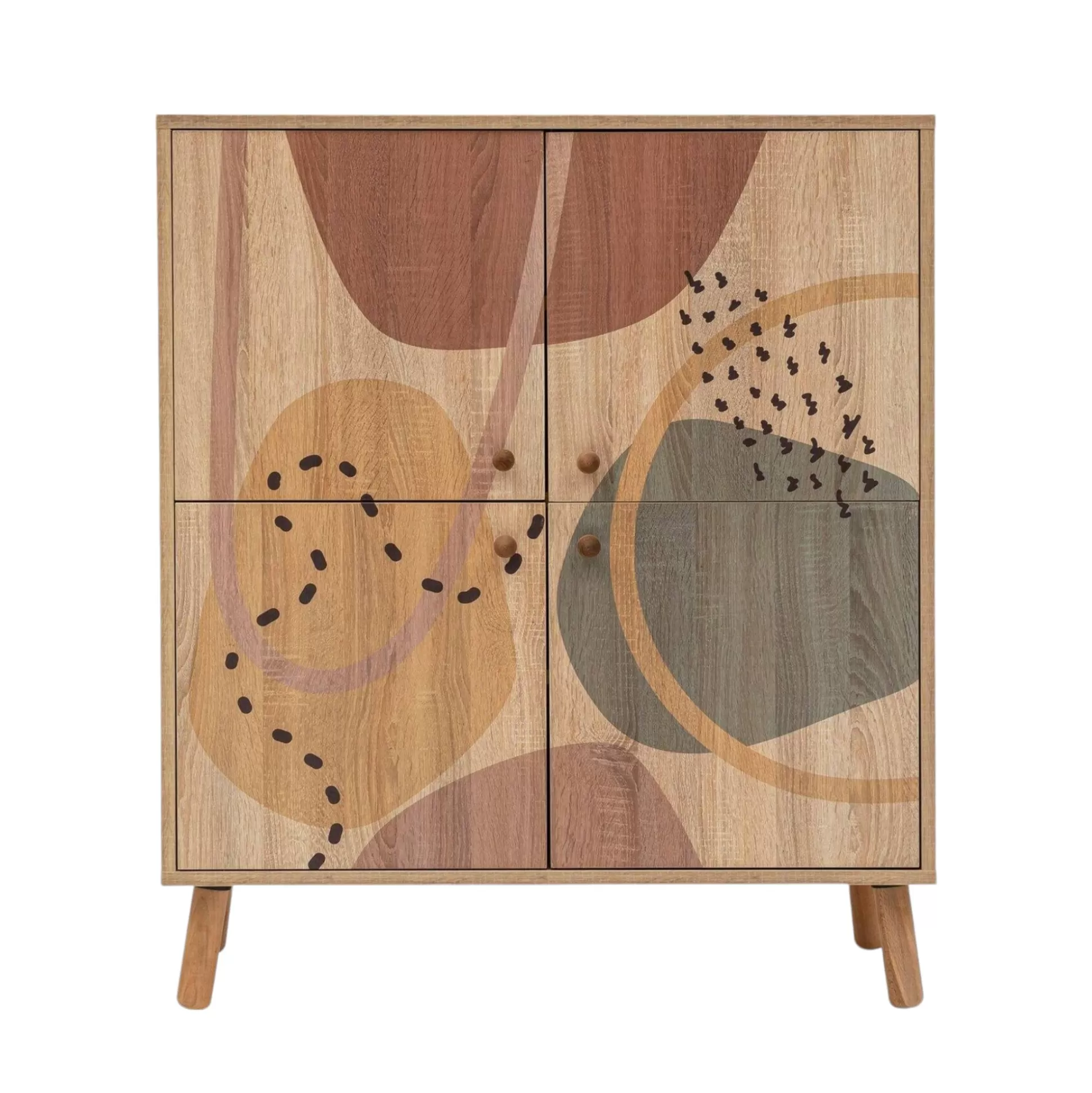 Dmora Credenze<Credenza Agyemang, 95x36h111 cm,