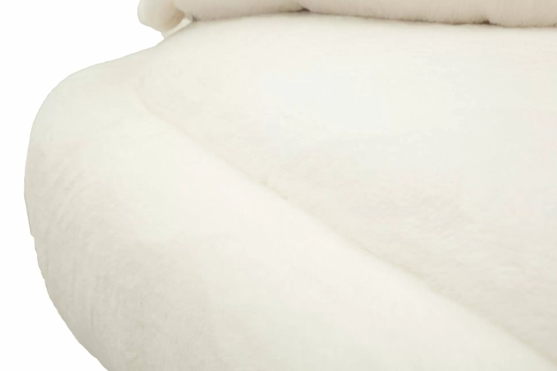 Dmora Divani Fissi 2 Posti<Divano fisso 2 posti Casier, 133x68 h69 cm, Bianco e Oro