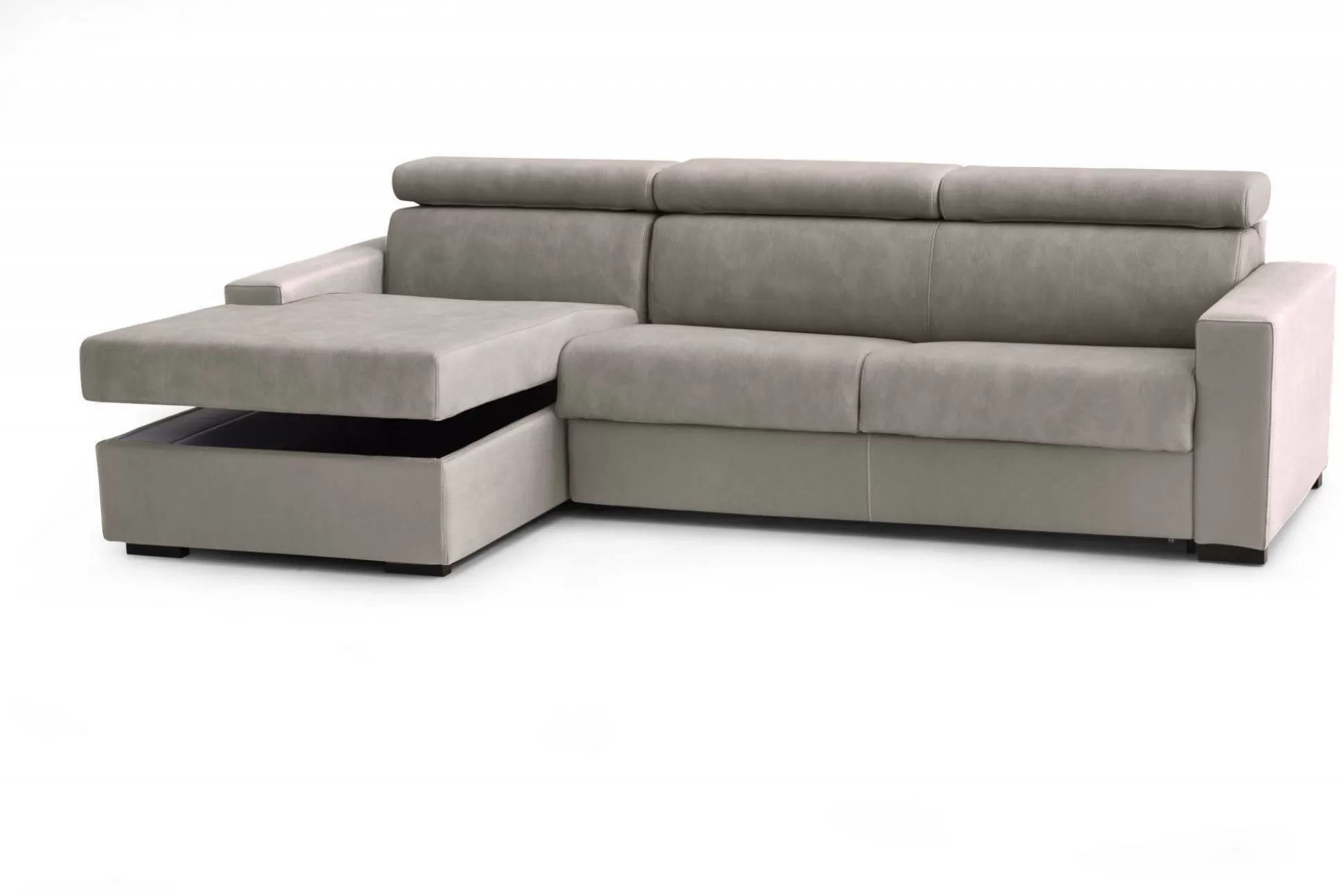 Dmora Divani Fissi Con Penisola<Divano fisso con penisola Akela, Cm 280x95h85,