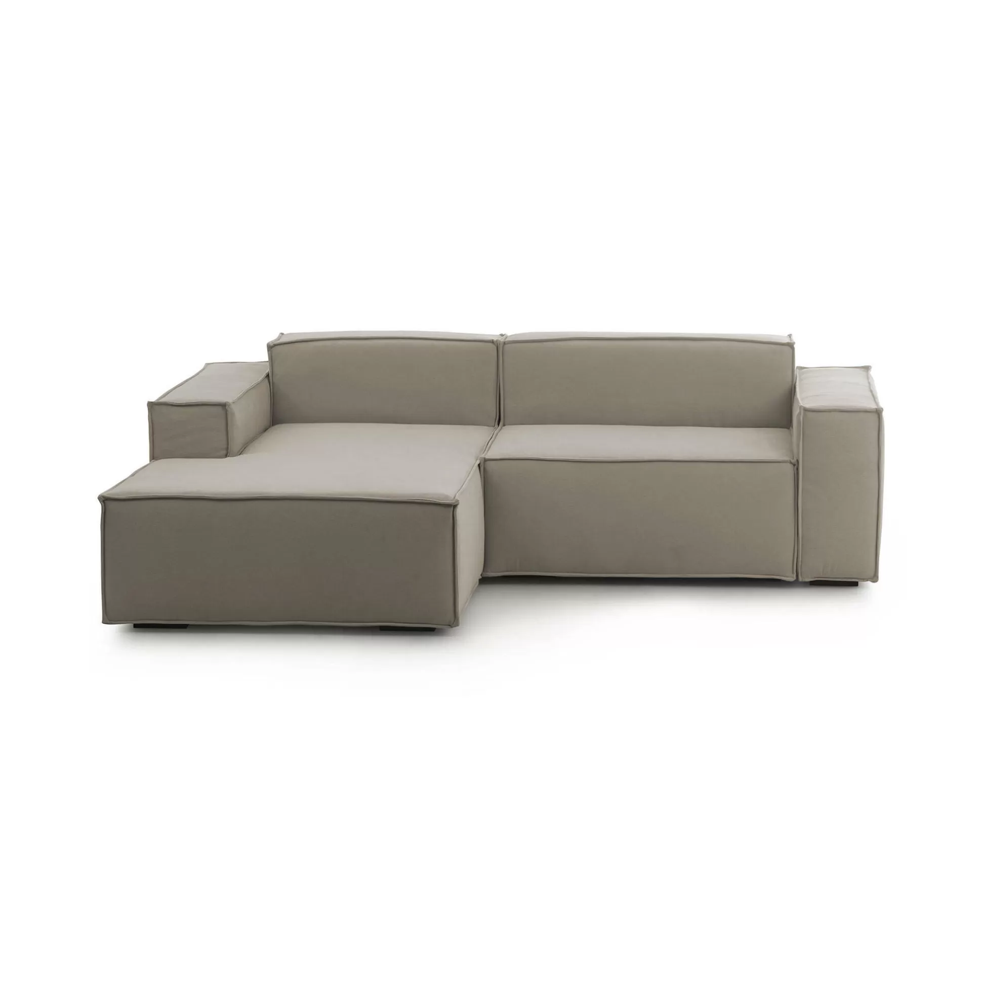 Dmora Divani Fissi Con Penisola<Divano fisso con penisola Alhoa, Cm 220x170h70,
