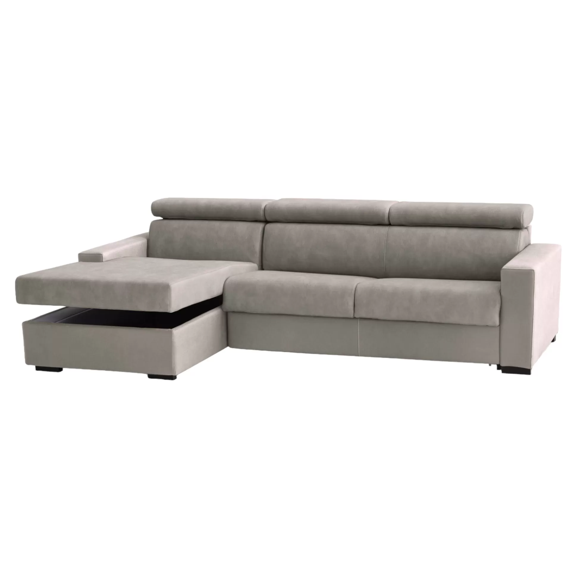 Dmora Divani Fissi Con Penisola<Divano fisso con penisola Aryaly, Cm 280x95h85,