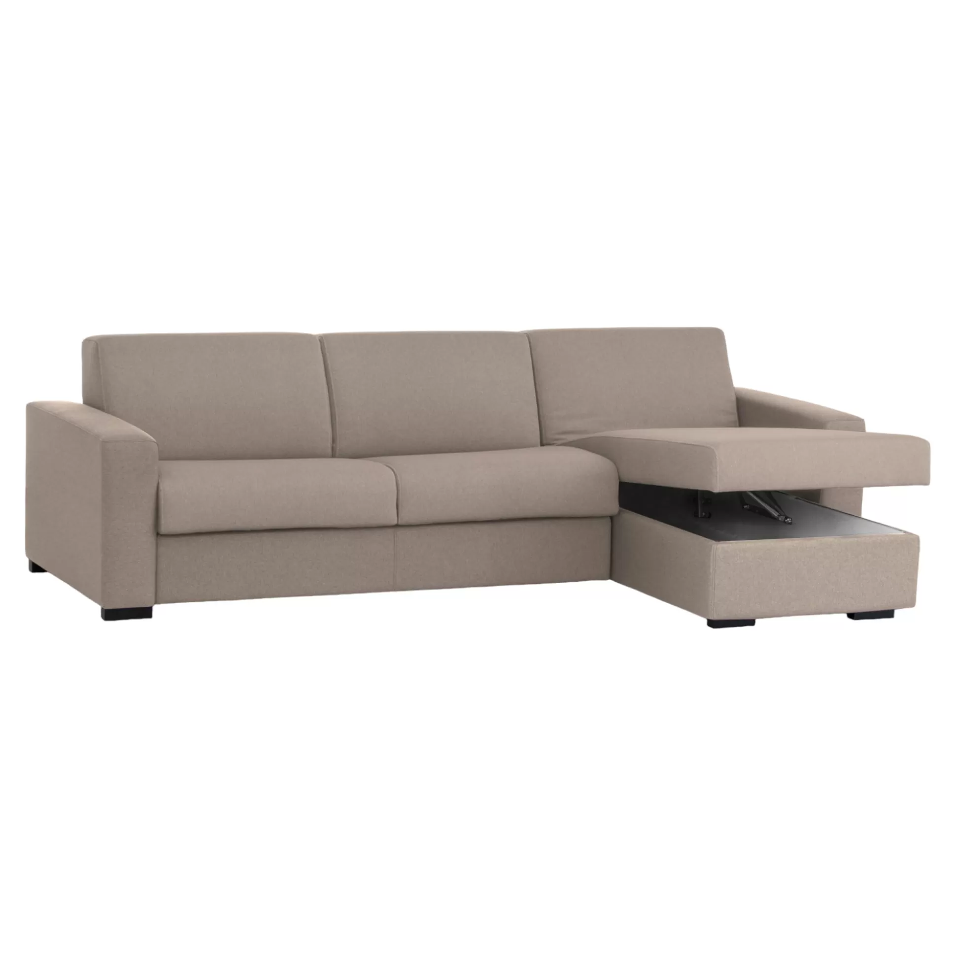 Dmora Divani Fissi Con Penisola<Divano fisso con penisola Atos, Cm 280x95h90,