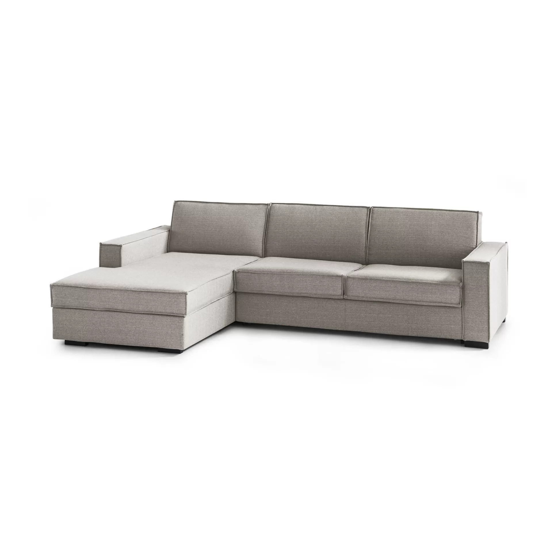 Dmora Divani Fissi Con Penisola<Divano fisso con penisola Sodalite, Cm 260x95h90,