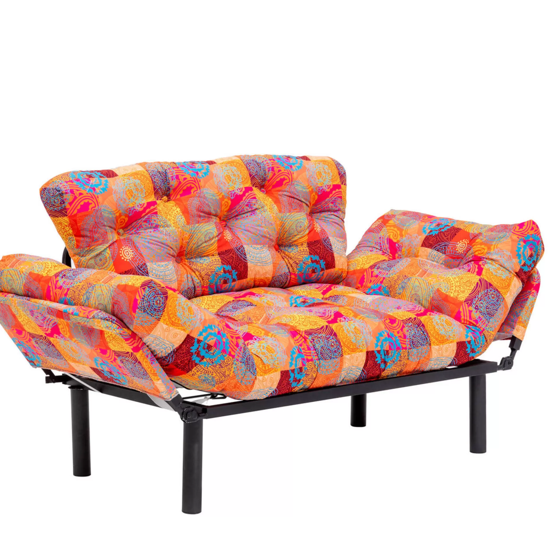 Dmora Divani Letto 2 Posti<Divano letto 2 posti Guchol, 155x70 h80 cm,