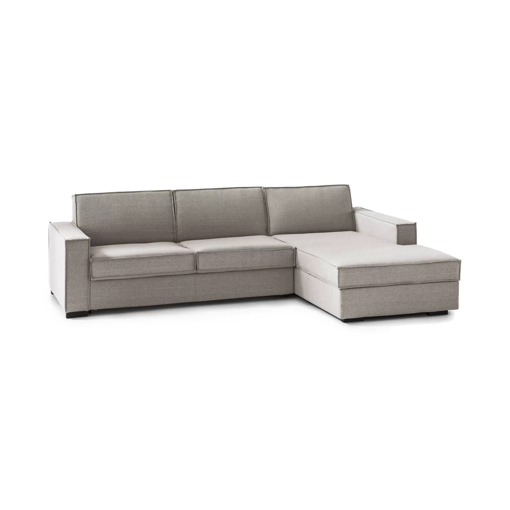 Dmora Divani Letto Con Penisola<Divano letto con penisola Achico, Cm 280x95h90,