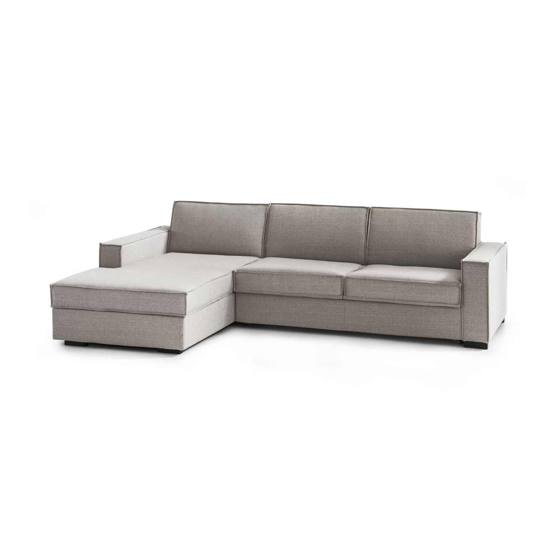 Dmora Divani Letto Con Penisola<Divano letto con penisola Albenga, Cm 260x95h90,