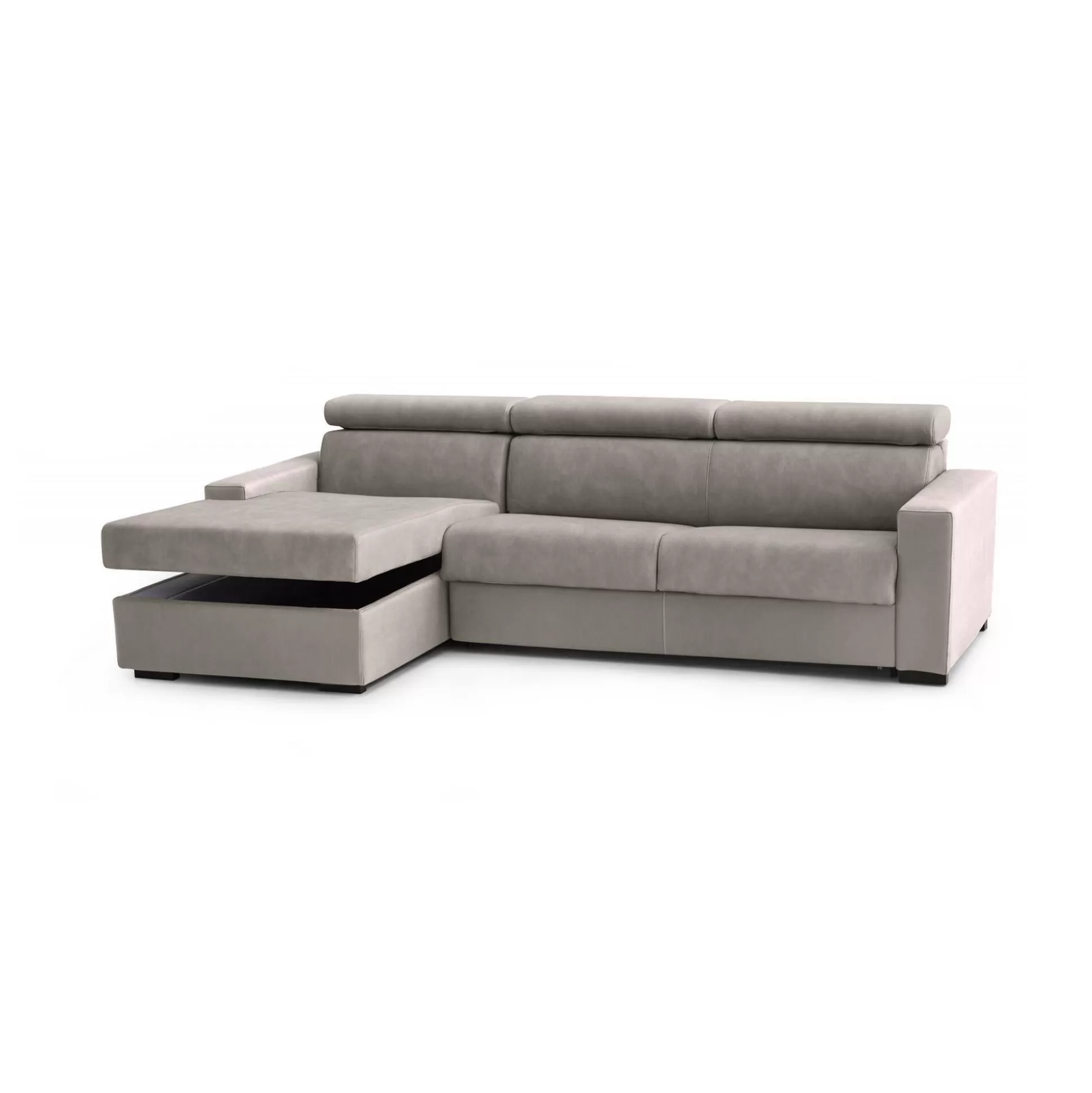 Dmora Divani Letto Con Penisola<Divano letto con penisola Alibabah, Cm 280x95h85,