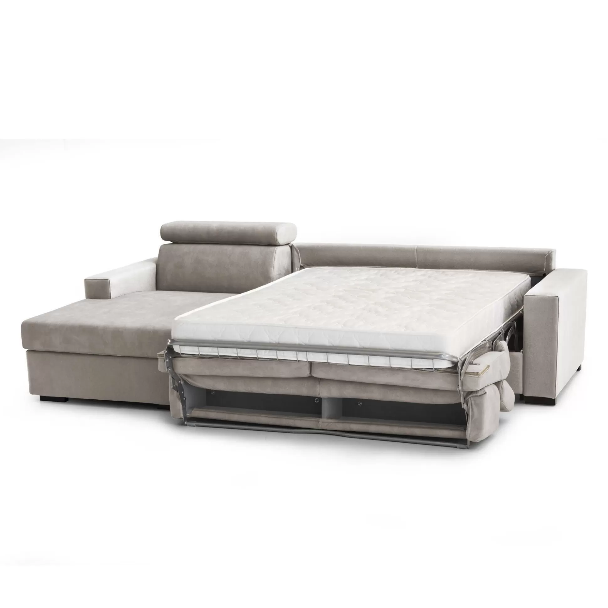 Dmora Divani Letto Con Penisola<Divano letto con penisola Alibabah, Cm 280x95h85,