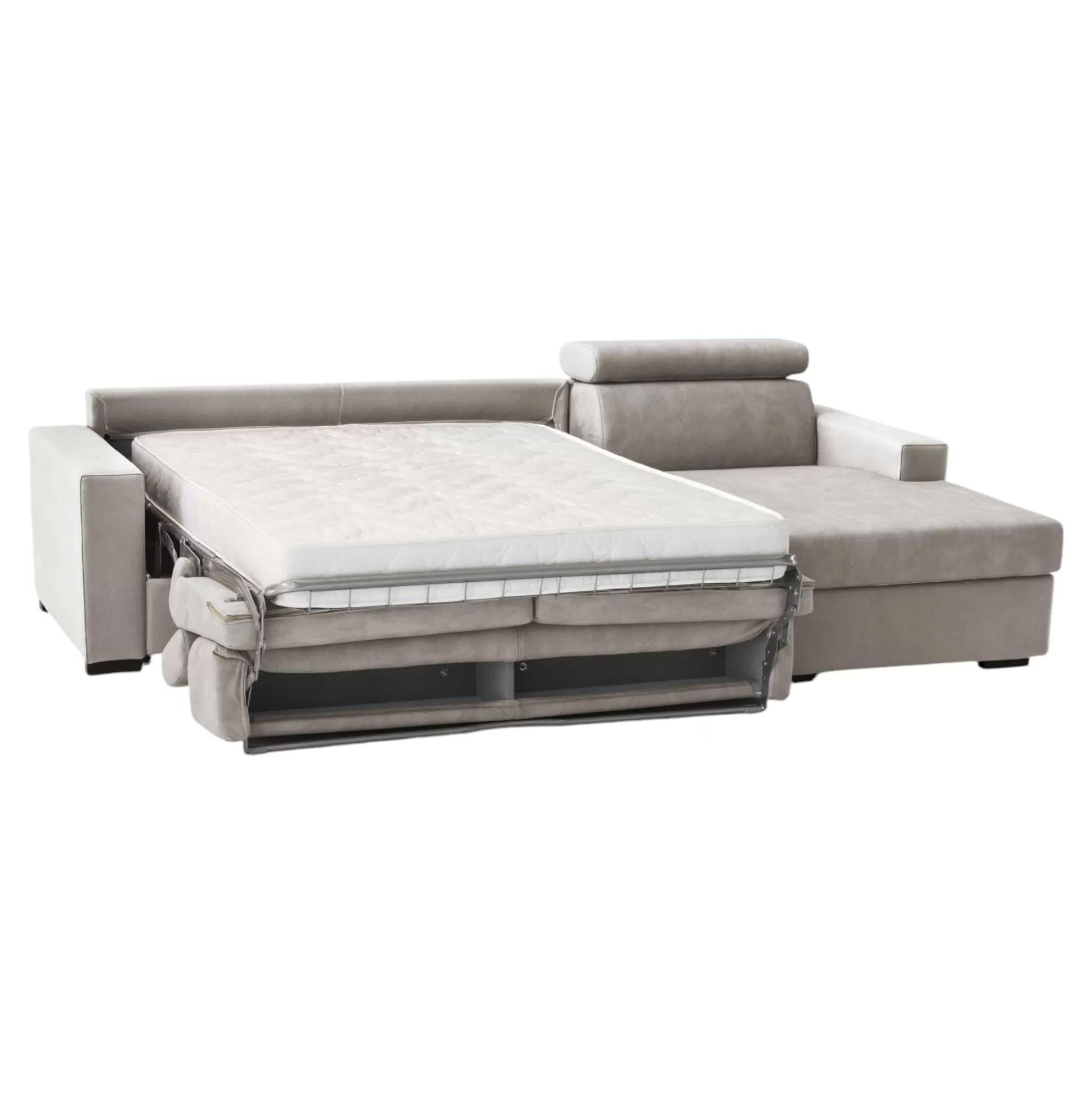 Dmora Divani Letto Con Penisola<Divano letto con penisola Alibella, Cm 260x95h85,