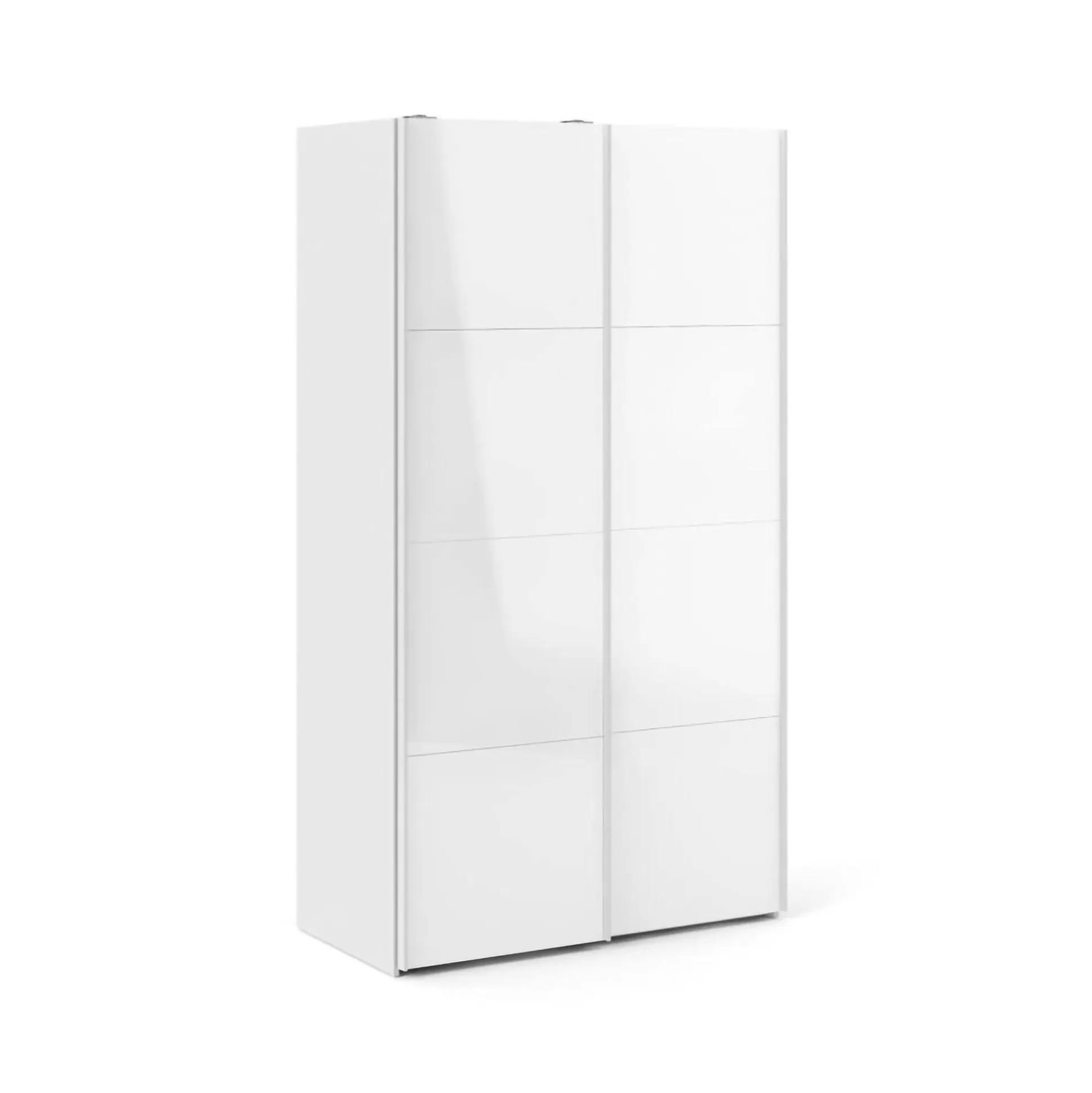 Dmora Guardaroba 2 Ante<Guardaroba 2 ante Fabre, Mobile camera da letto, Cabina armadio portabiti, Armadio appendiabiti, 62x122 h220 cm, Bianco