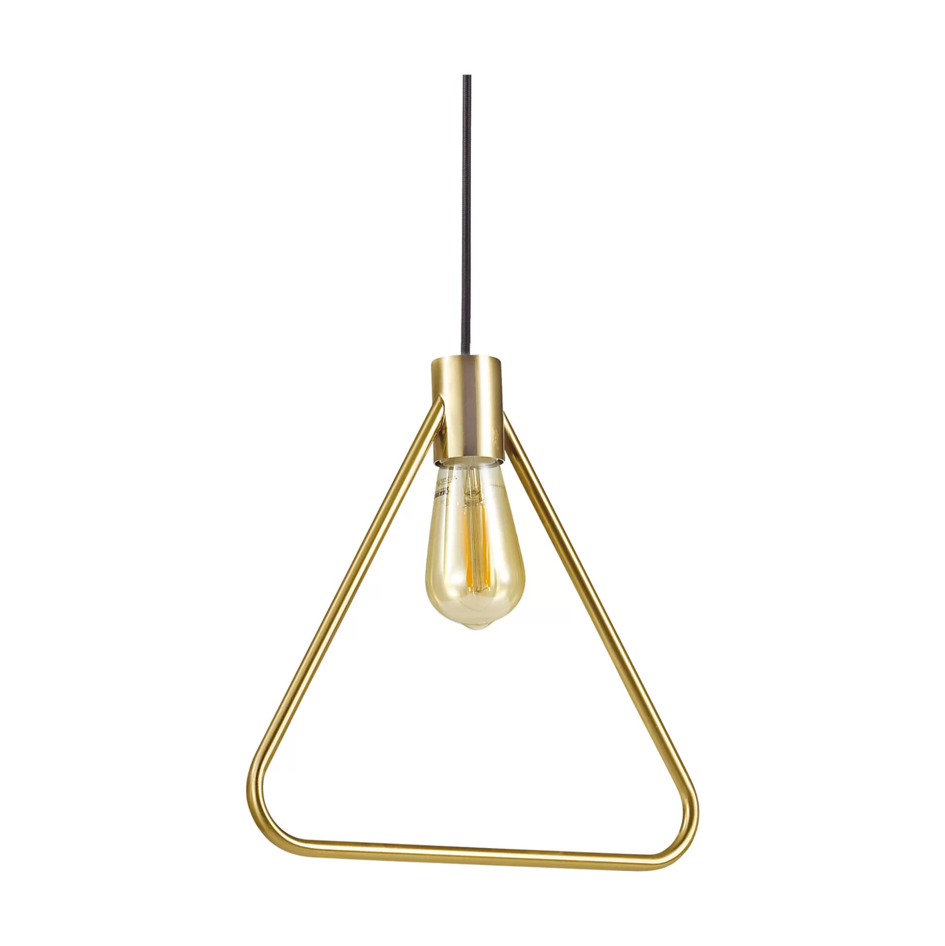Dmora Lampade A Sospensione<Ideal-Lux - Lampada a sospensione ABC SP1 TRIANGLE, 34 x 12 x h57 cm,