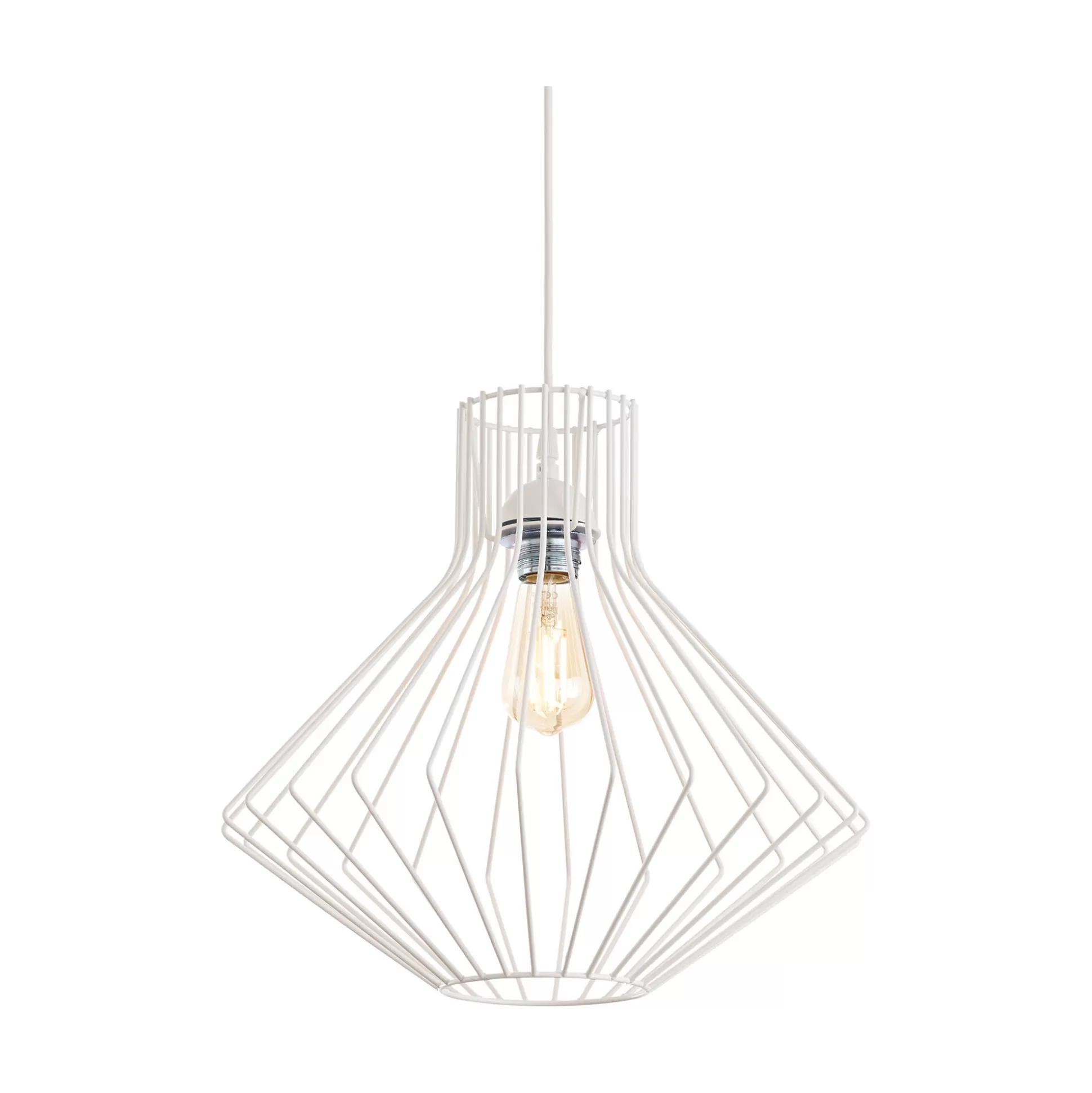 Dmora Lampade A Sospensione<Ideal-Lux - Lampada a sospensione AMPOLLA-4 SP1 , Made in Italy, 40 x 40 x h62 cm,