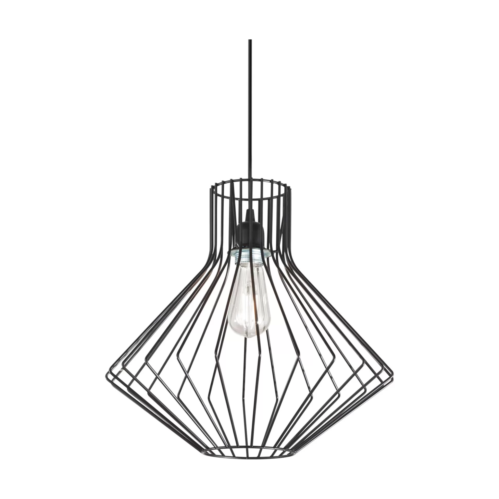 Dmora Lampade A Sospensione<Ideal-Lux - Lampada a sospensione AMPOLLA-4 SP1 , Made in Italy, 40 x 40 x h62 cm,