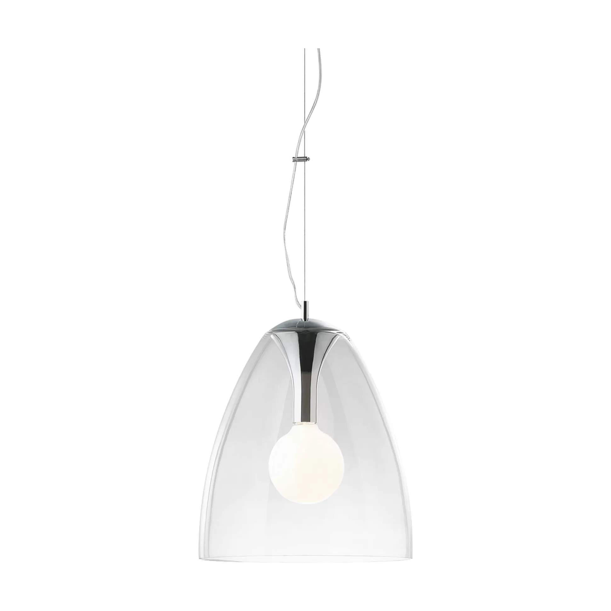Dmora Lampade A Sospensione<Ideal-Lux - Lampada a sospensione AUDI-20 SP1 , 35 x 35 x h74 cm,