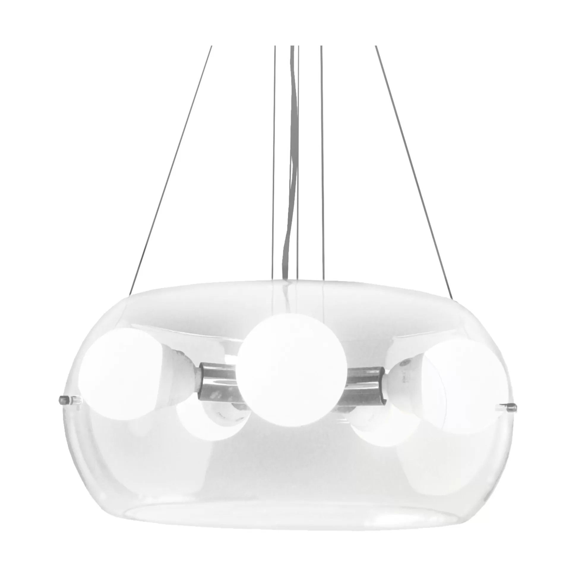 Dmora Lampade A Sospensione<Ideal-Lux - Lampada a sospensione AUDI-10 SP5 , 49 x 49 x h47 cm,