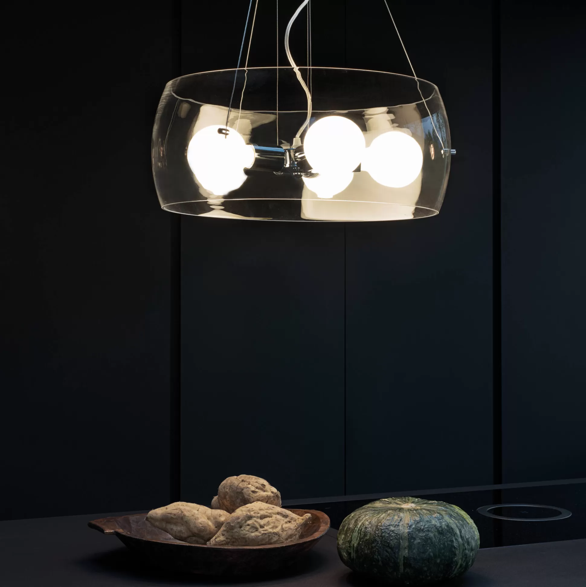 Dmora Lampade A Sospensione<Ideal-Lux - Lampada a sospensione AUDI-10 SP5 , 49 x 49 x h47 cm,