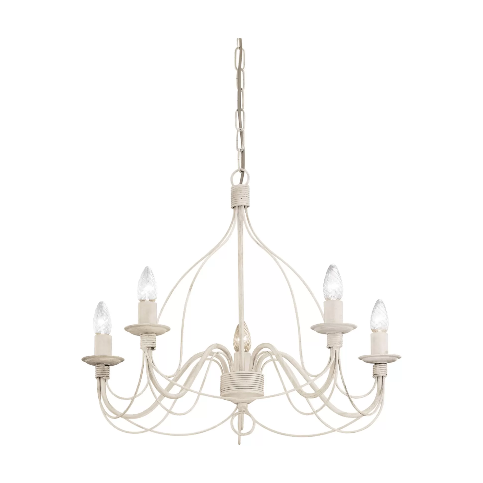 Dmora Lampade A Sospensione<Ideal-Lux - Lampada a sospensione CORTE SP5 , Made in Italy, 64 x 64 x h70 cm,