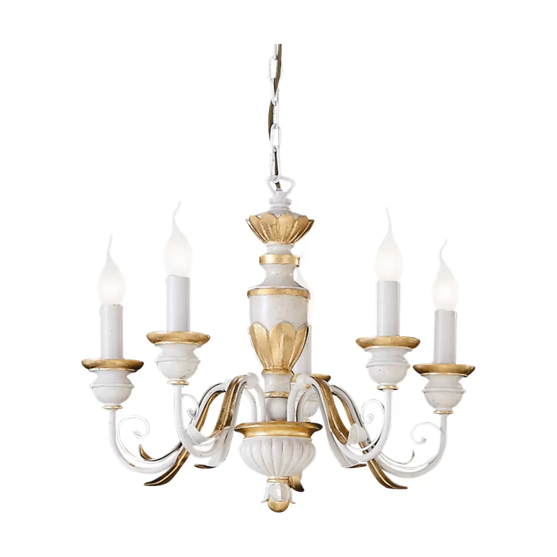 Dmora Lampade A Sospensione<Ideal-Lux - Lampada a sospensione FIRENZE SP5 , 55 x 55 x h66 cm,