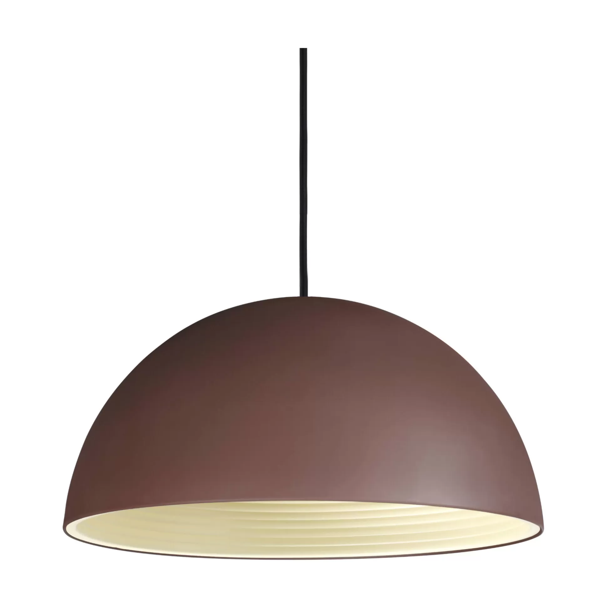 Dmora Lampade A Sospensione<Ideal-Lux - Lampada a sospensione FOLK SP1 D40 COFFEE, 40 x 40 x h49 cm,