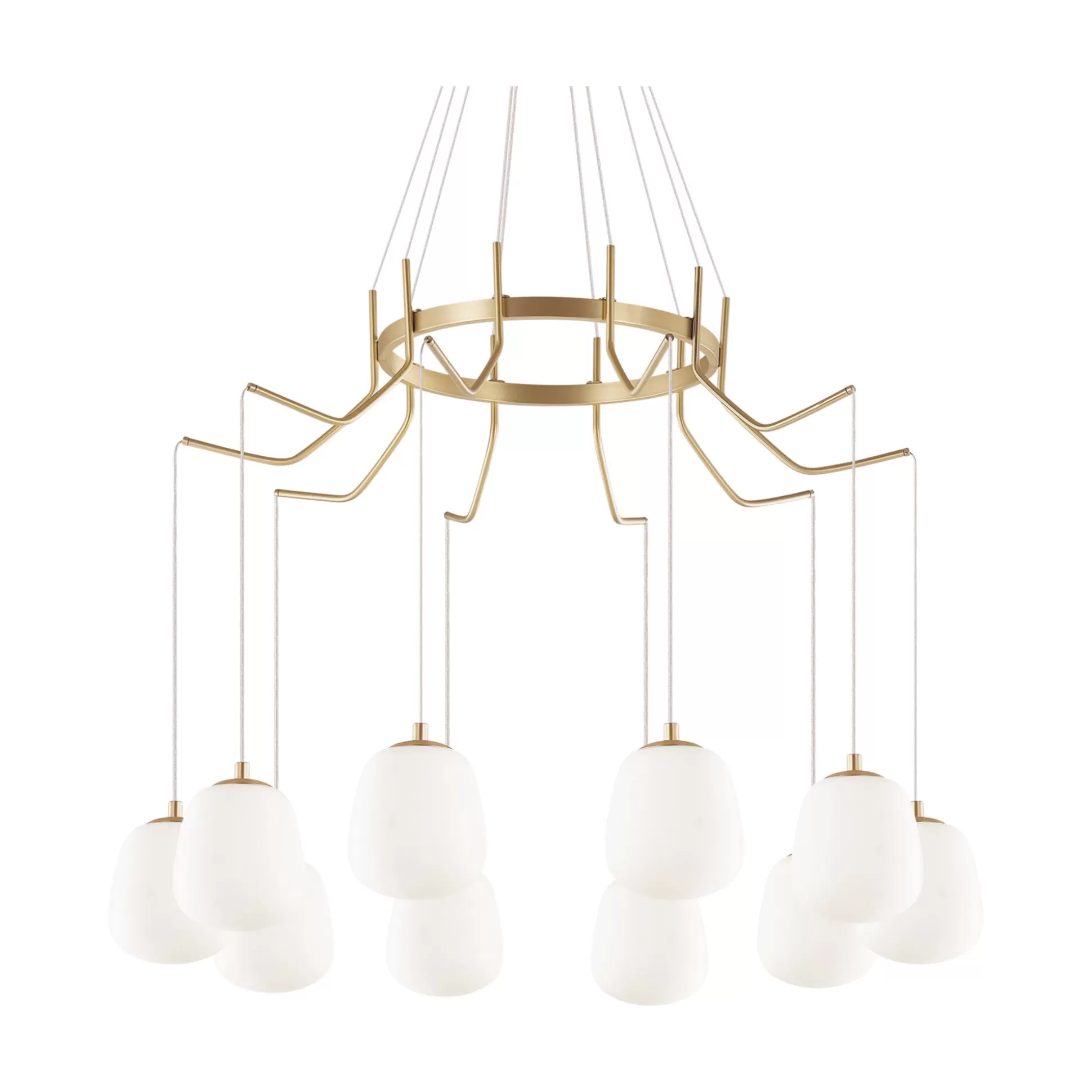 Dmora Lampade A Sospensione<Ideal-Lux - Lampada a sospensione KAROUSEL SP10, 83 x 83 x h122 cm,