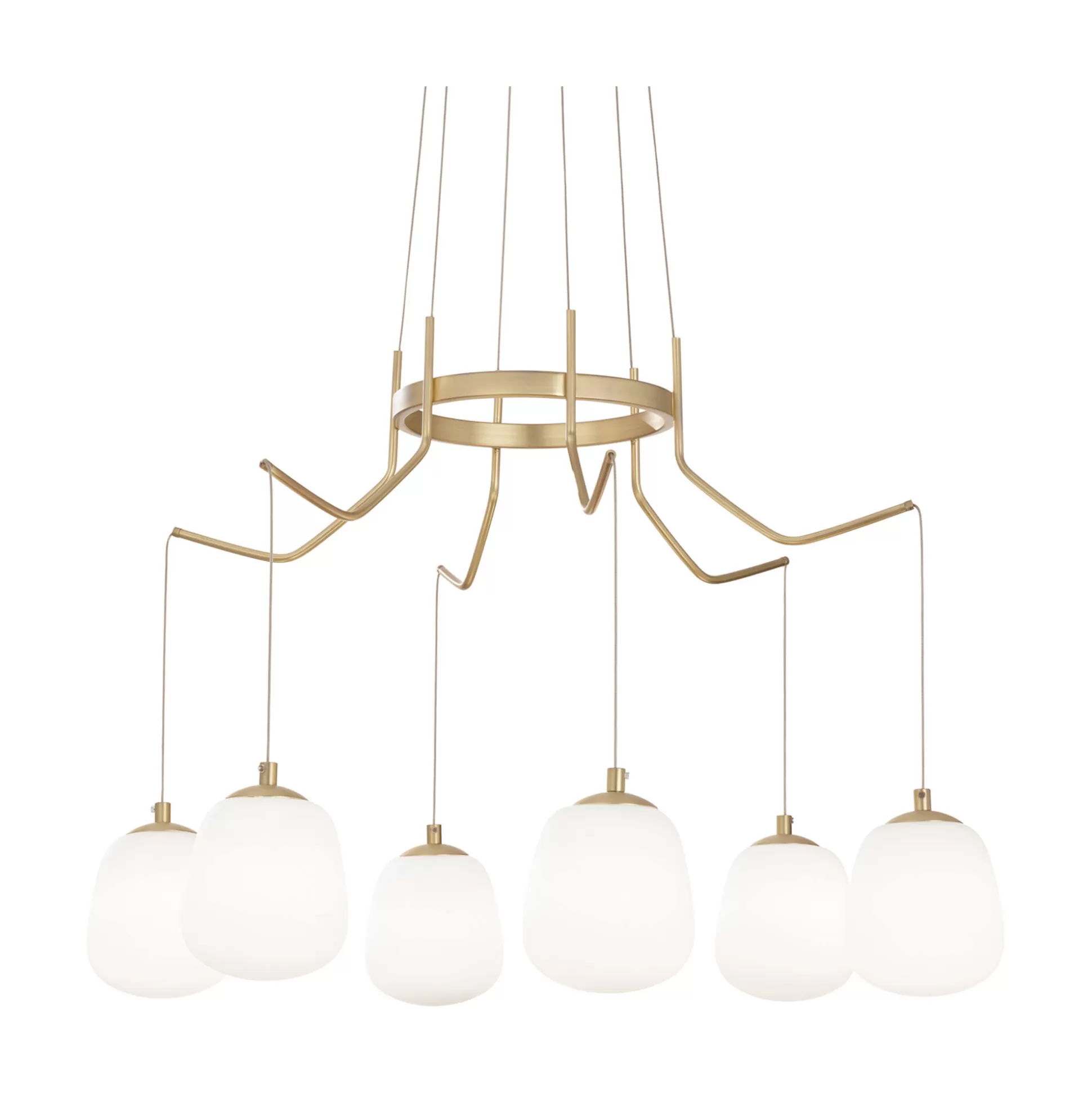 Dmora Lampade A Sospensione<Ideal-Lux - Lampada a sospensione KAROUSEL SP6, 72 x 72 x h108 cm,