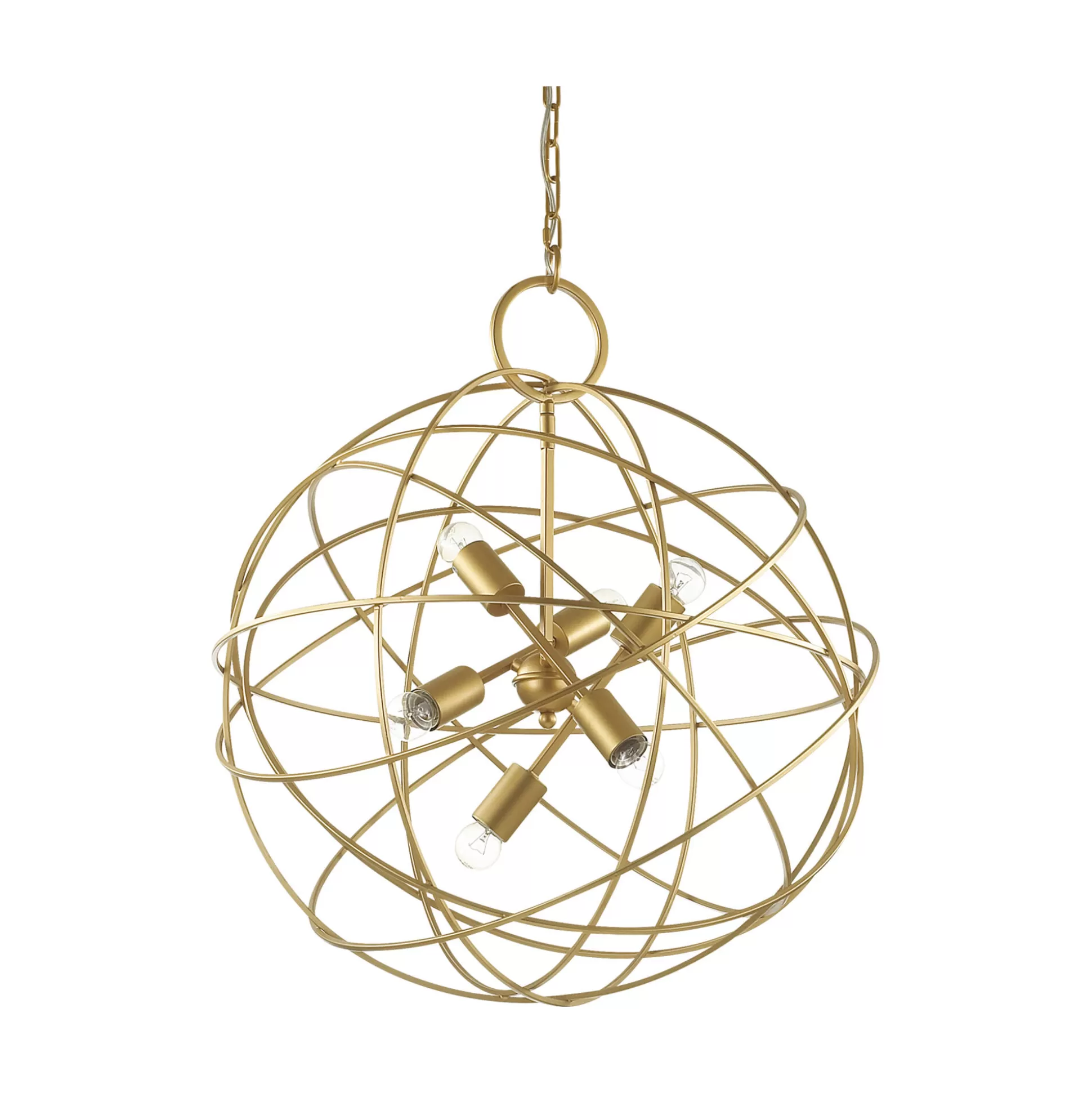Dmora Lampade A Sospensione<Ideal-Lux - Lampada a sospensione KONSE SP6, 60 x 60 x h99 cm,