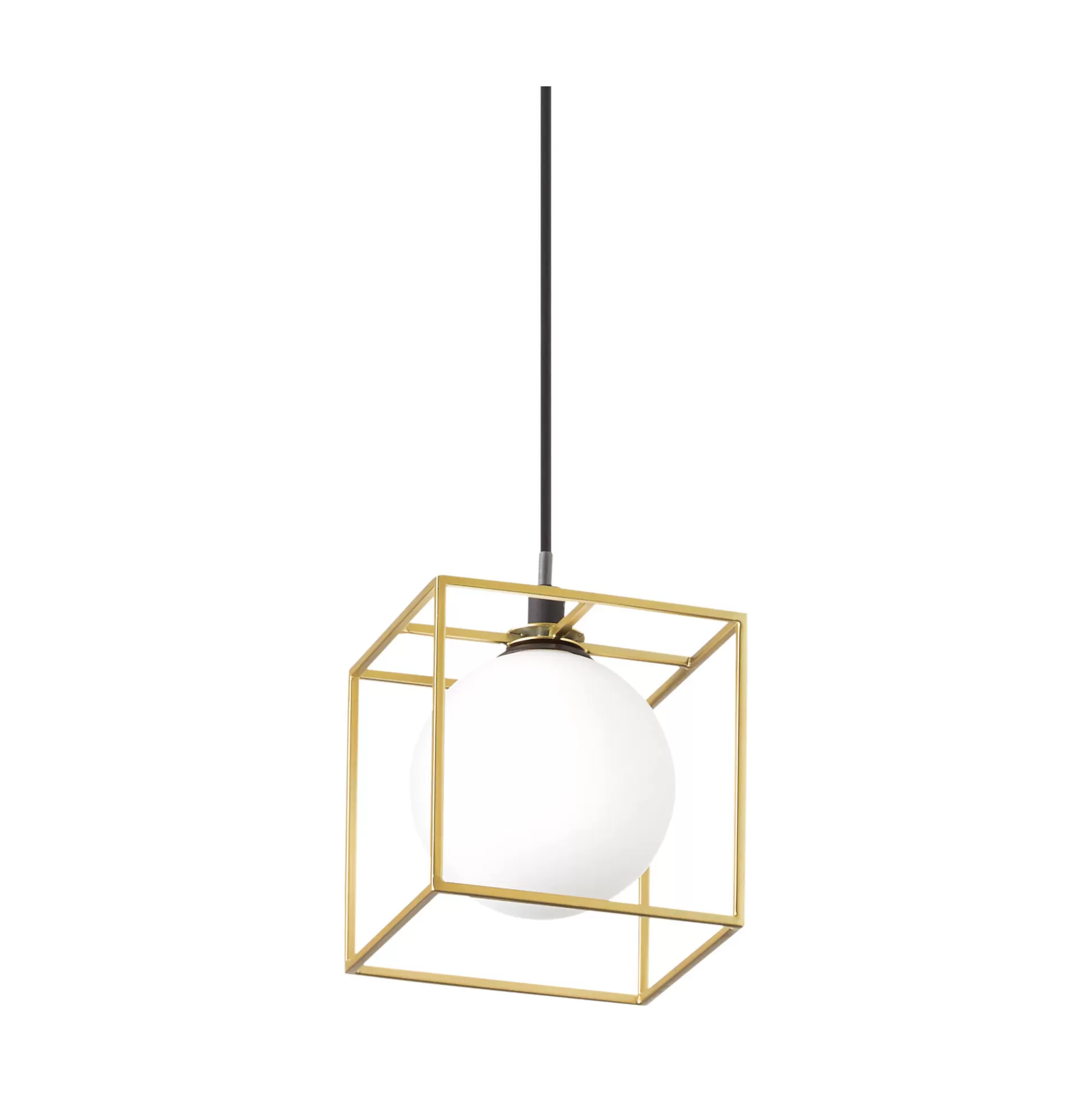 Dmora Lampade A Sospensione<Ideal-Lux - Lampada a sospensione LINGOTTO SP1 , 12 x 12 x h37 cm,