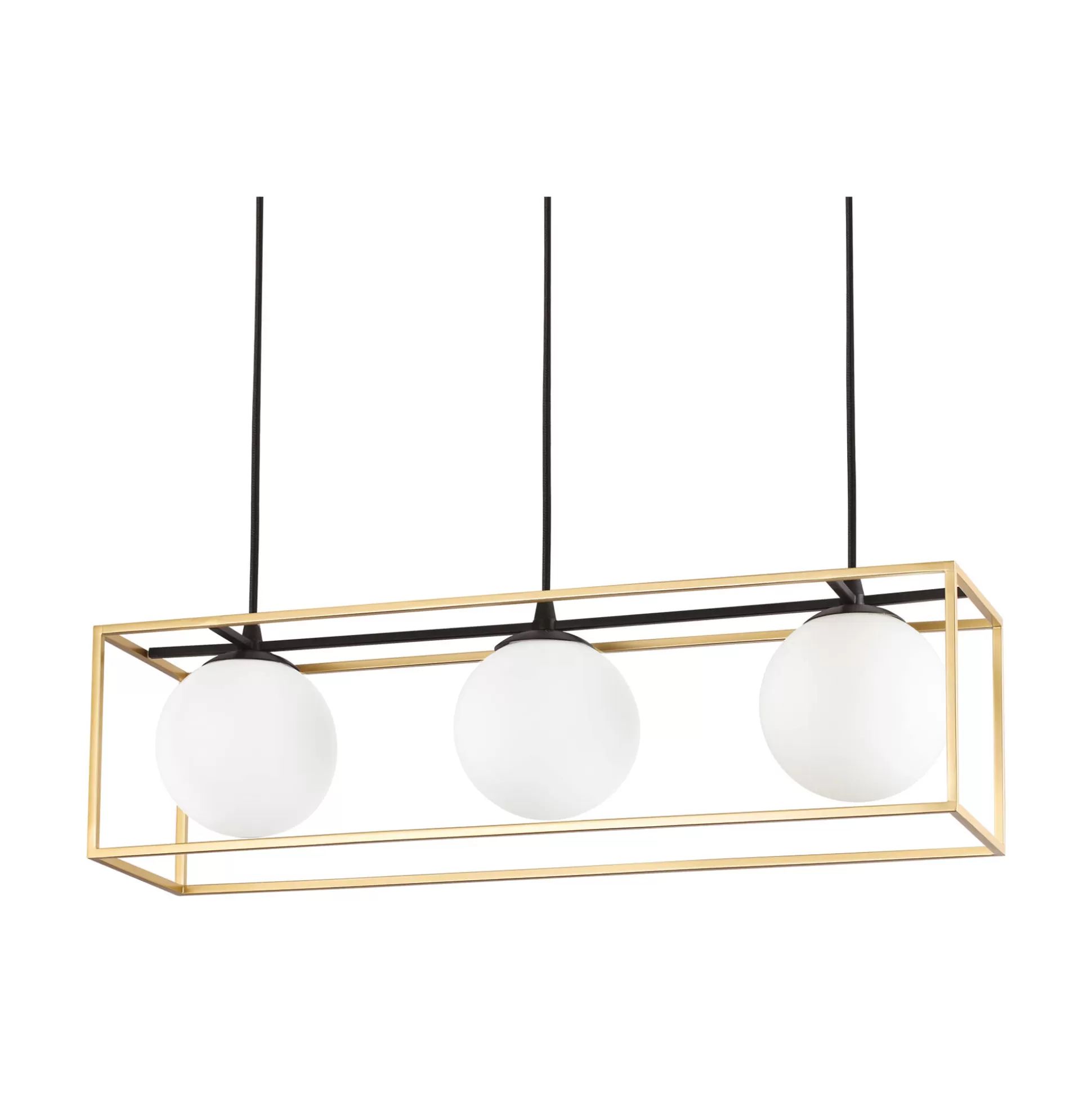 Dmora Lampade A Sospensione<Ideal-Lux - Lampada a sospensione LINGOTTO SP3 , 70 x 19 x h45 cm,