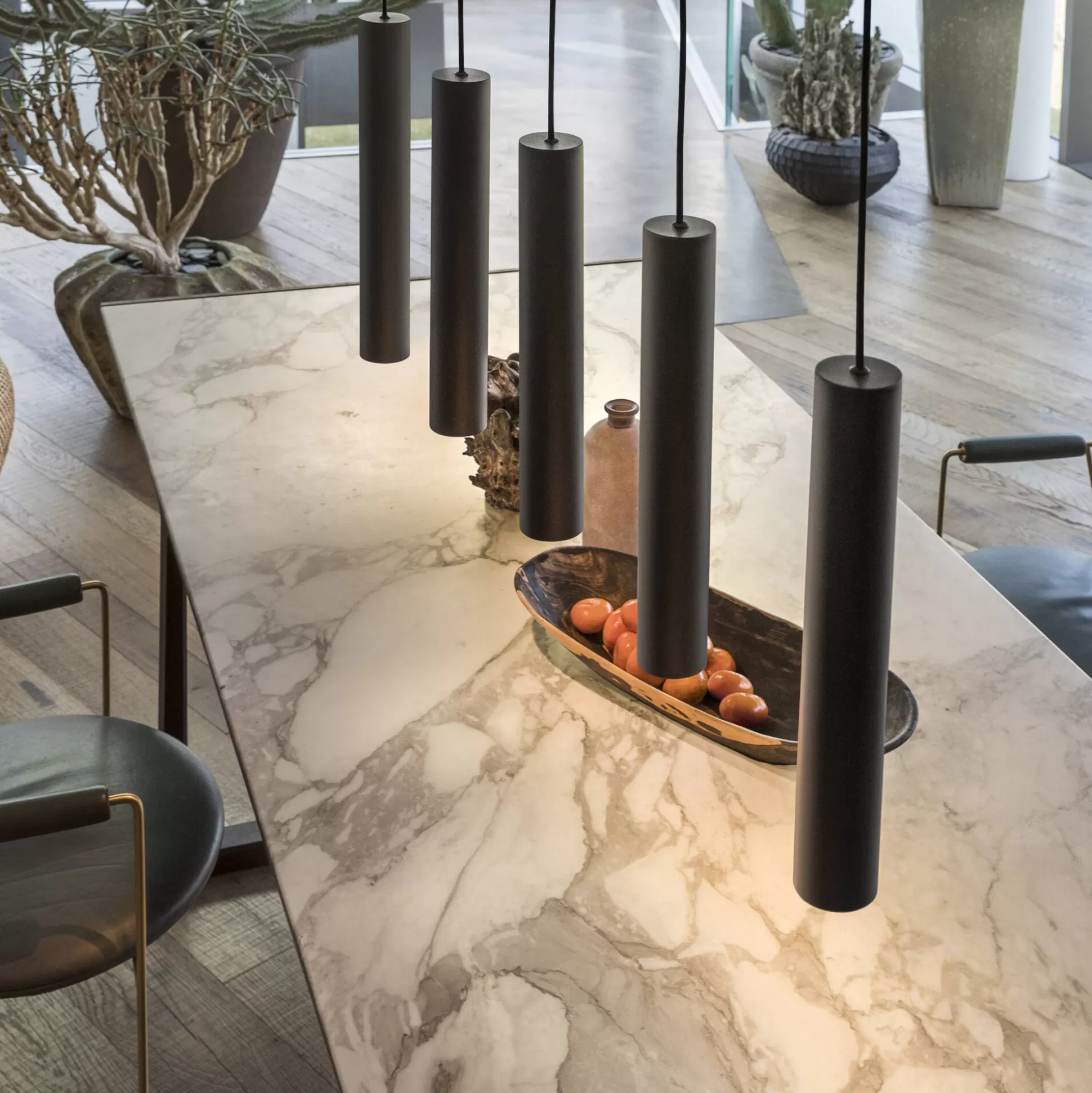 Dmora Lampade A Sospensione<Ideal-Lux - Lampada a sospensione LOOK SP1 D06 , 6 x 6 x h65 cm,