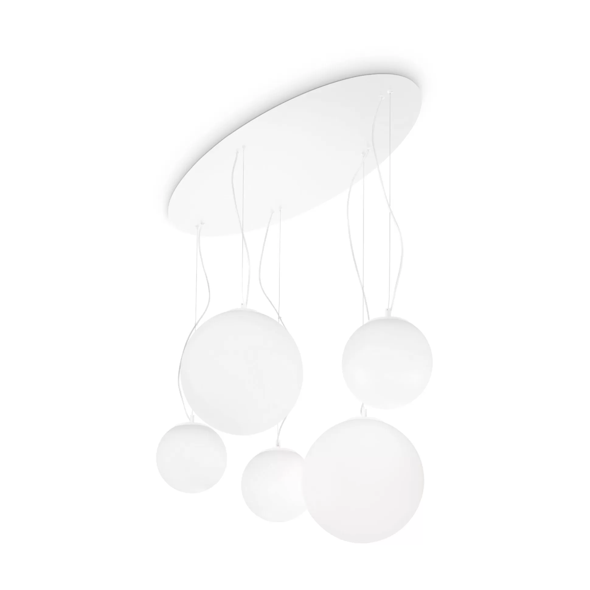 Dmora Lampade A Sospensione<Ideal-Lux - Lampada a sospensione MAPA SP5, 105 x 54 x h54 cm,