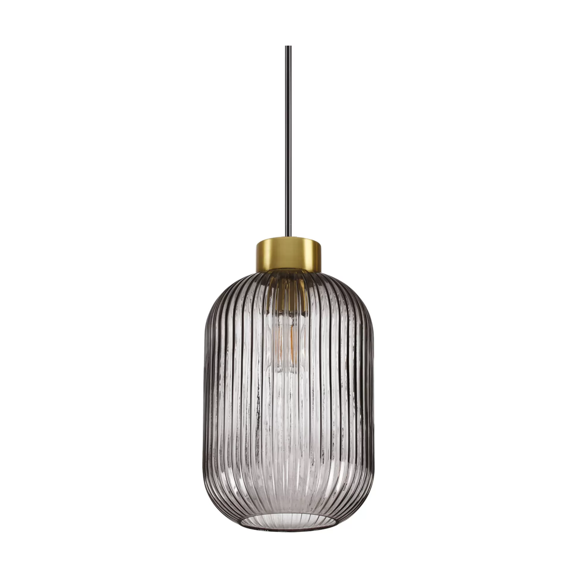Dmora Lampade A Sospensione<Ideal-Lux - Lampada a sospensione MINT-1 SP1 FUME', 14 x 14 x h49 cm,