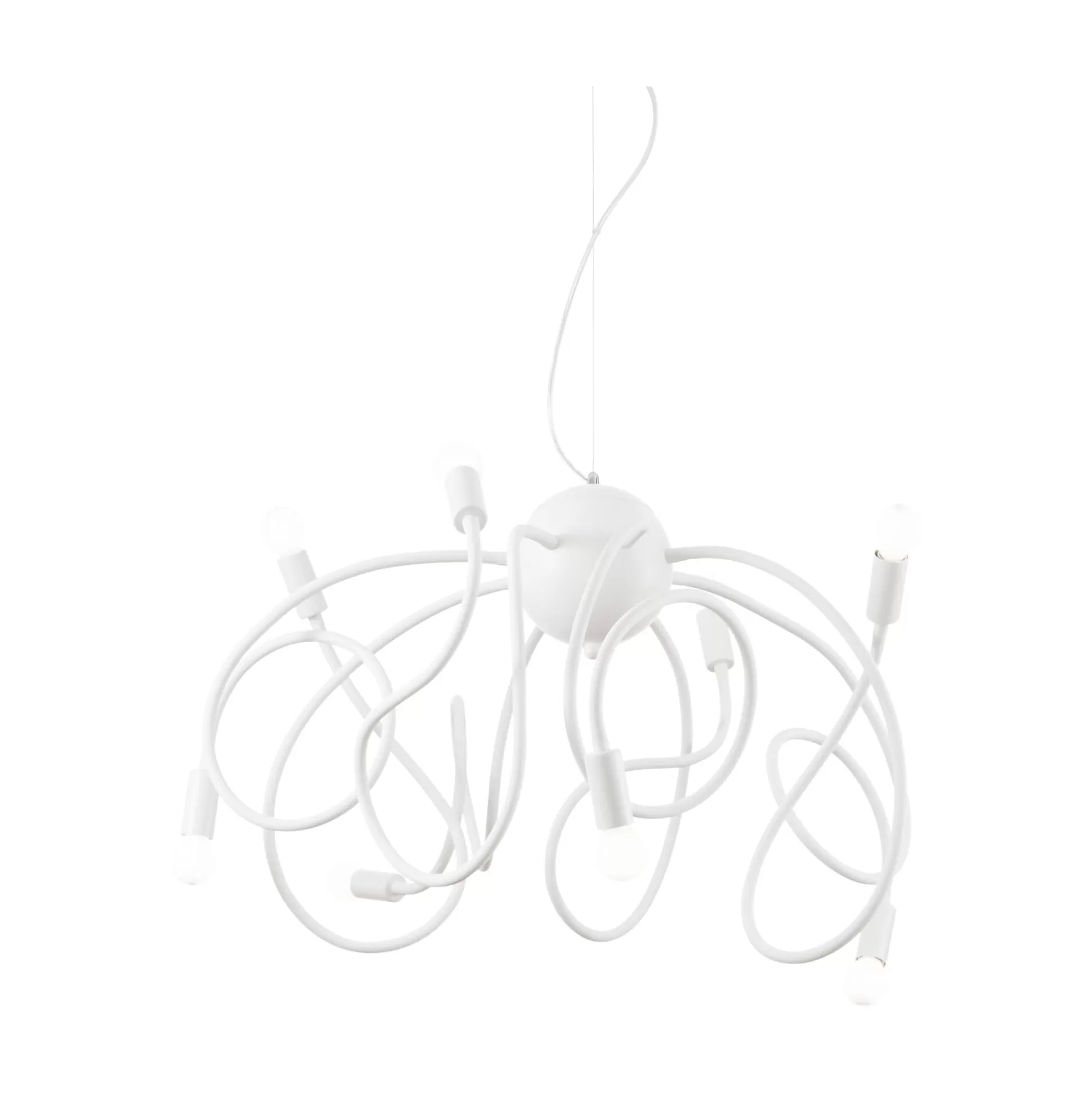 Dmora Lampade A Sospensione<Ideal-Lux - Lampada a sospensione MULTIFLEX SP8 , 60 x 60 x h80 cm,