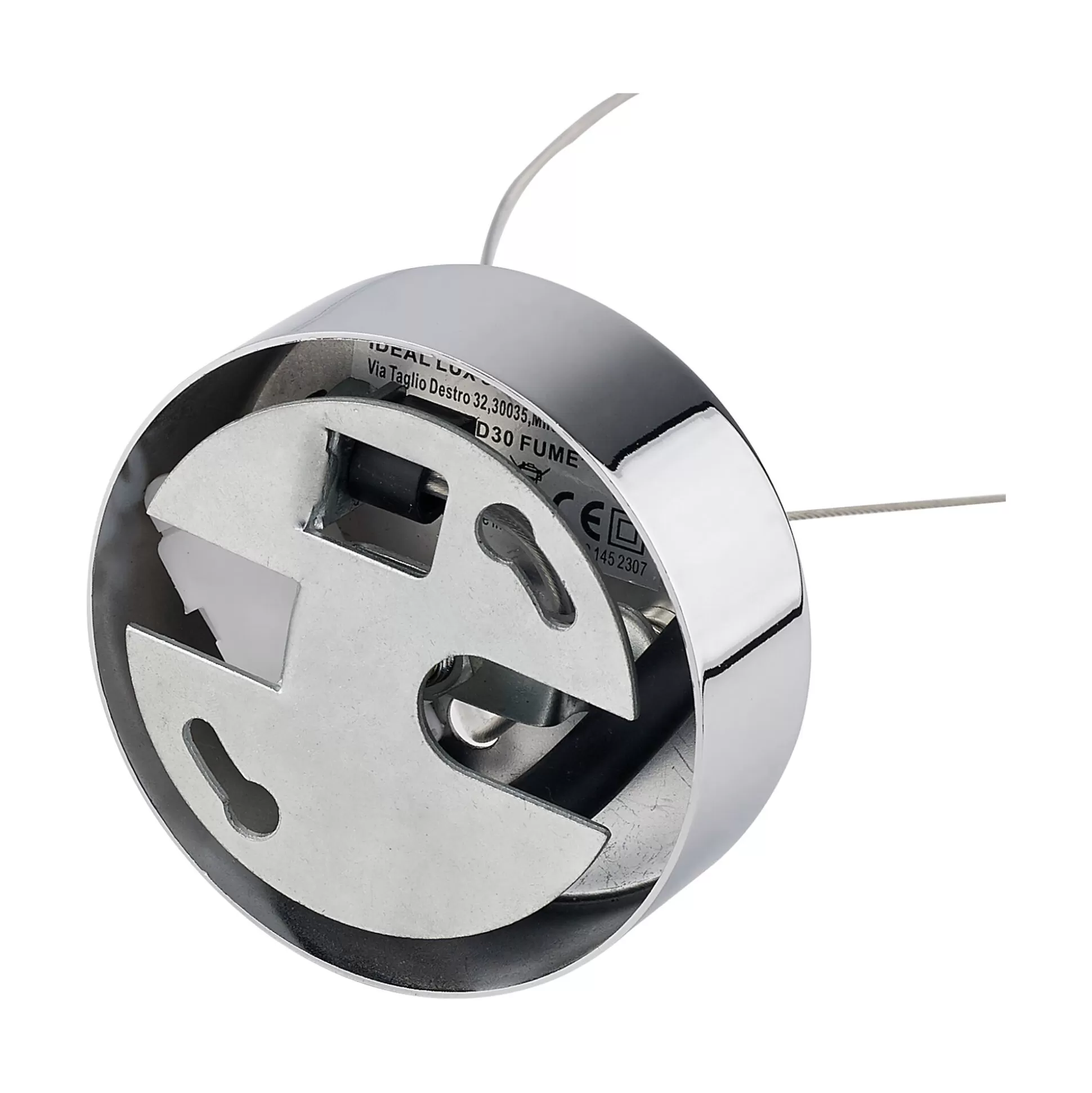 Dmora Lampade A Sospensione<Ideal-Lux - Lampada a sospensione NEMO SP1 D30 FUME', 30 x 30 x h53 cm,