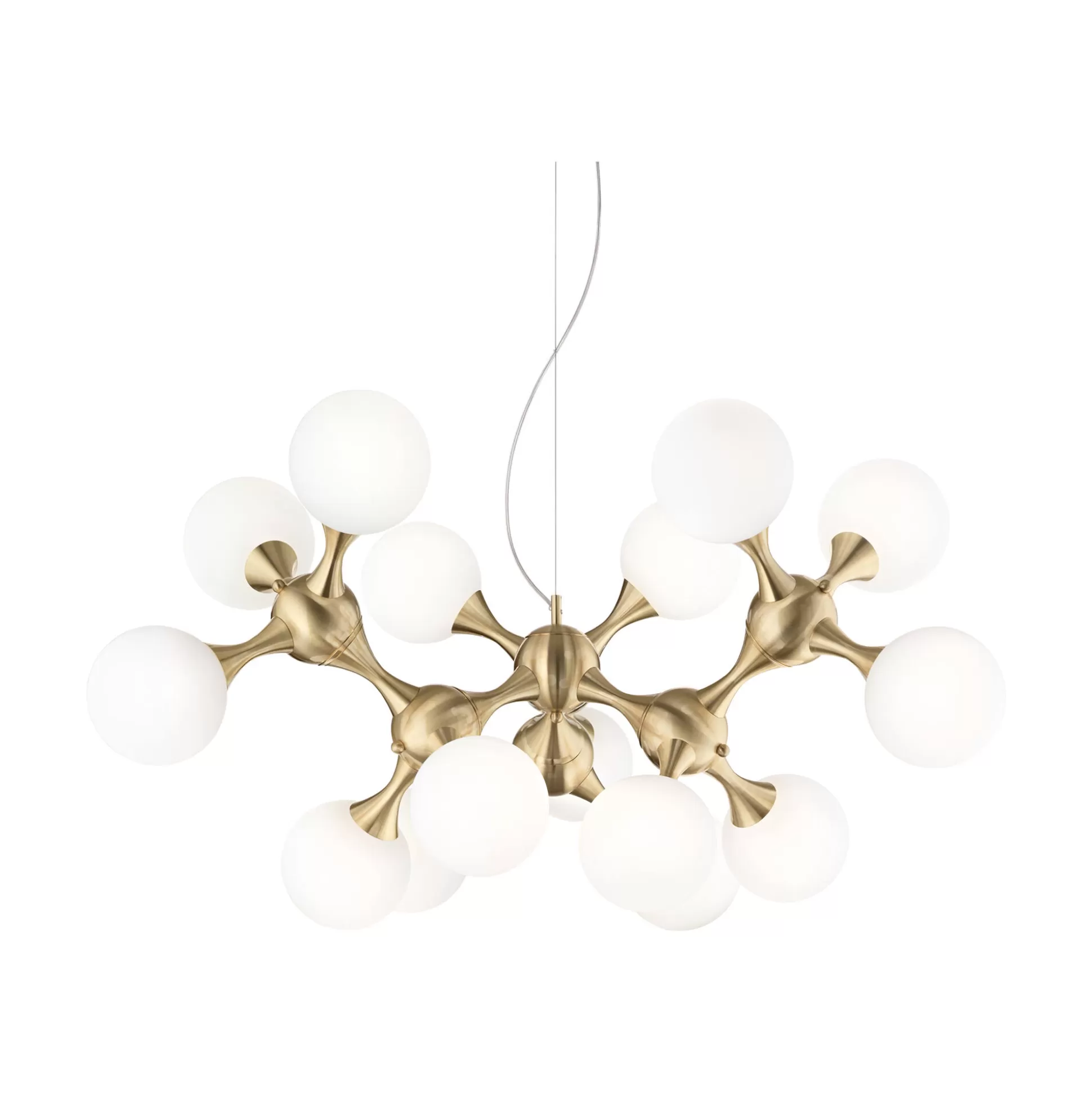 Dmora Lampade A Sospensione<Ideal-Lux - Lampada a sospensione NODI SP15 , 105 x 105 x h83 cm,