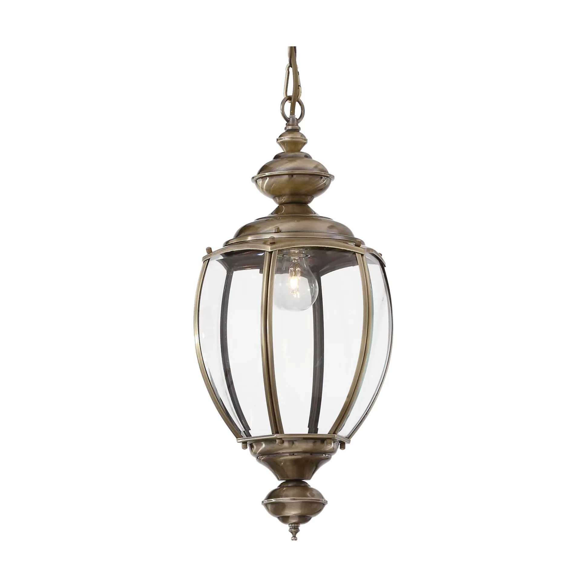 Dmora Lampade A Sospensione<Ideal-Lux - Lampada a sospensione NORMA SP1 BRUNITO, 25 x 25 x h78 cm,