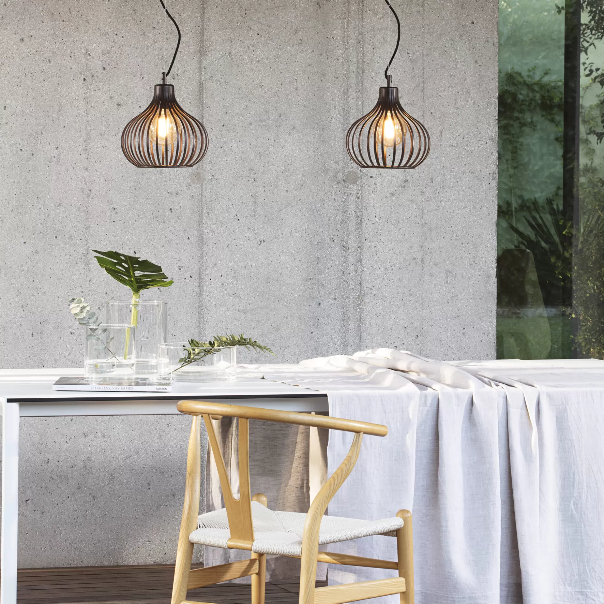 Dmora Lampade A Sospensione<Ideal-Lux - Lampada a sospensione ONION SP1 D23, 24 x 24 x h48 cm,