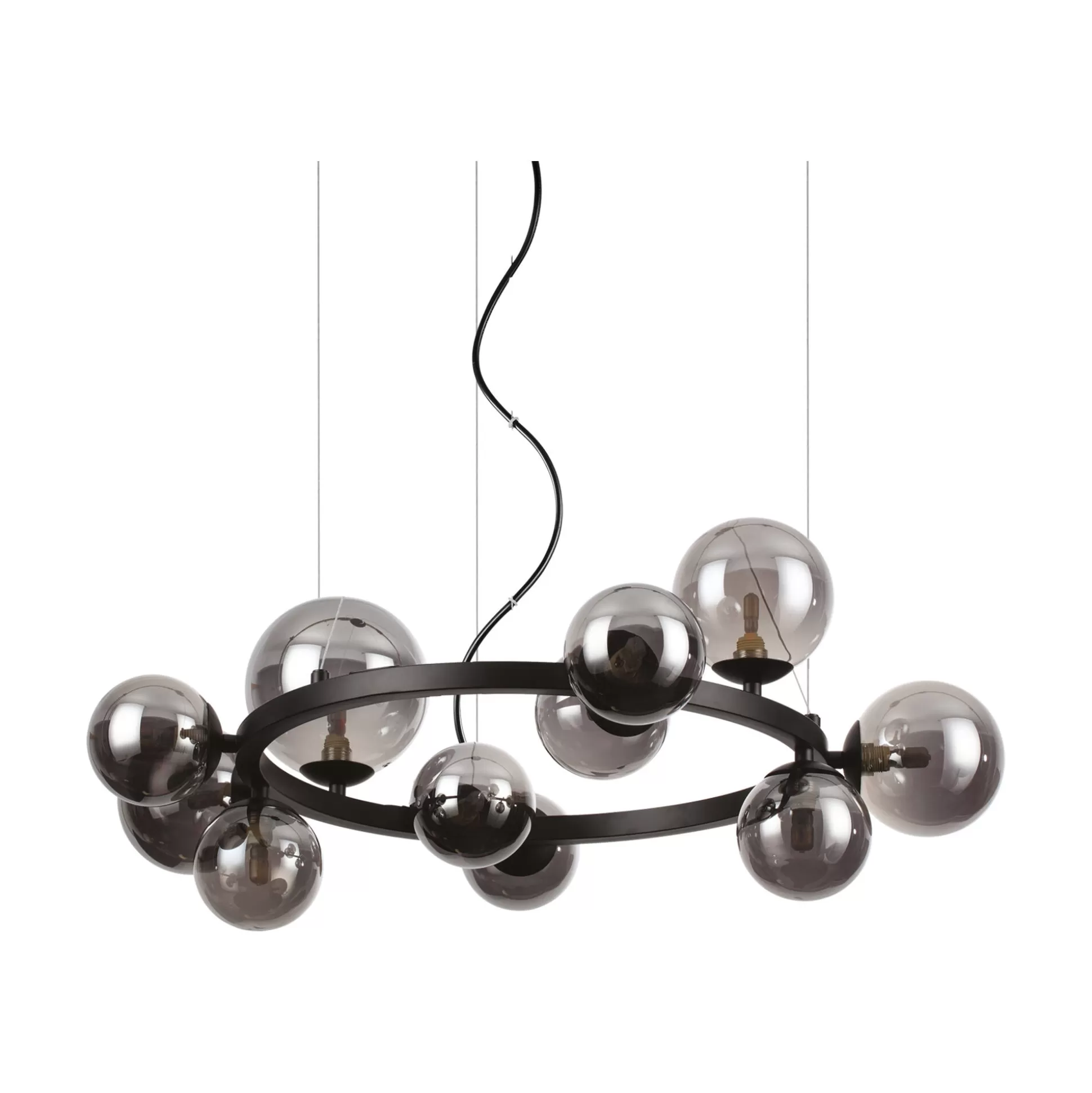 Dmora Lampade A Sospensione<Ideal-Lux - Lampada a sospensione PERLAGE SP11 FUME', 73 x 73 x h55 cm,