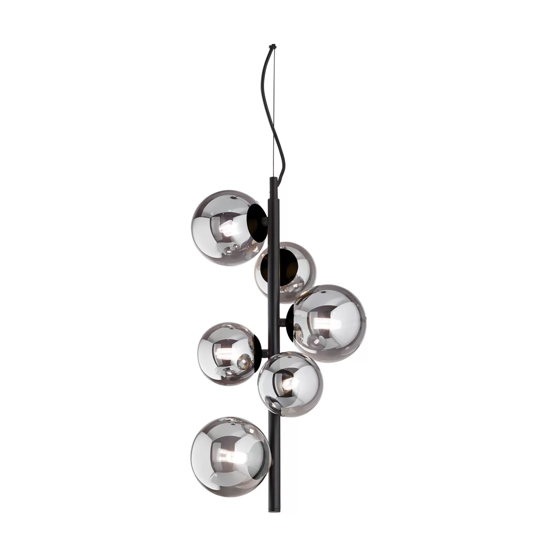 Dmora Lampade A Sospensione<Ideal-Lux - Lampada a sospensione PERLAGE SP6 FUME', 26 x 26 x h77 cm,