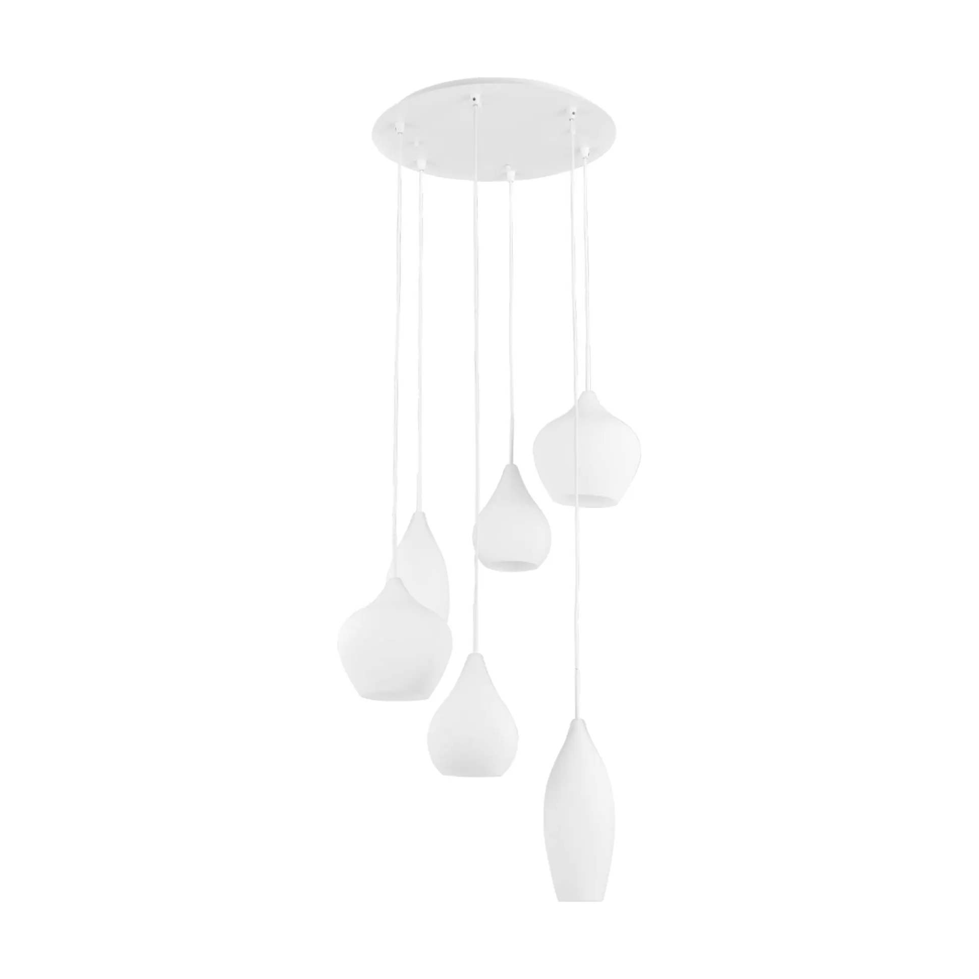 Dmora Lampade A Sospensione<Ideal-Lux - Lampada a sospensione SOFT SP6 , 60 x 60 x h56 cm,