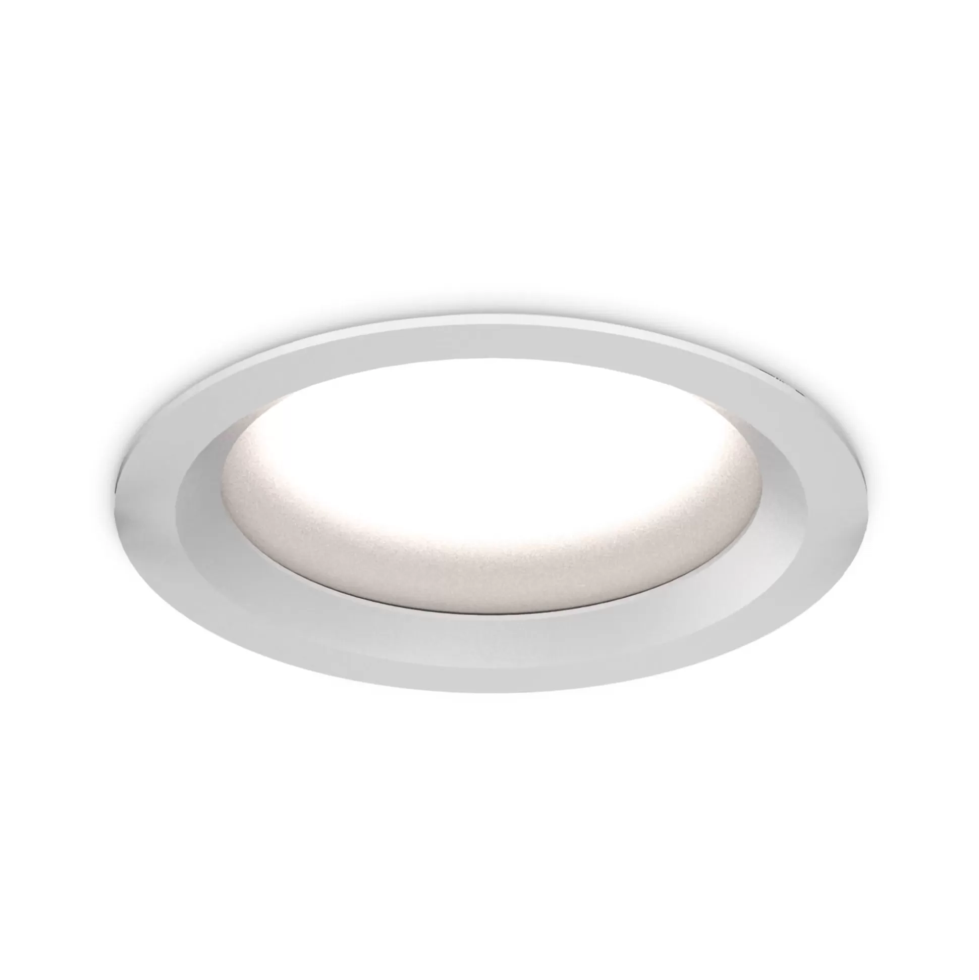 Dmora Lampade Da Incasso<Ideal-Lux - Lampada da incasso BASIC FI IP65 15W ROUND, 18 x 18 x h5 cm,