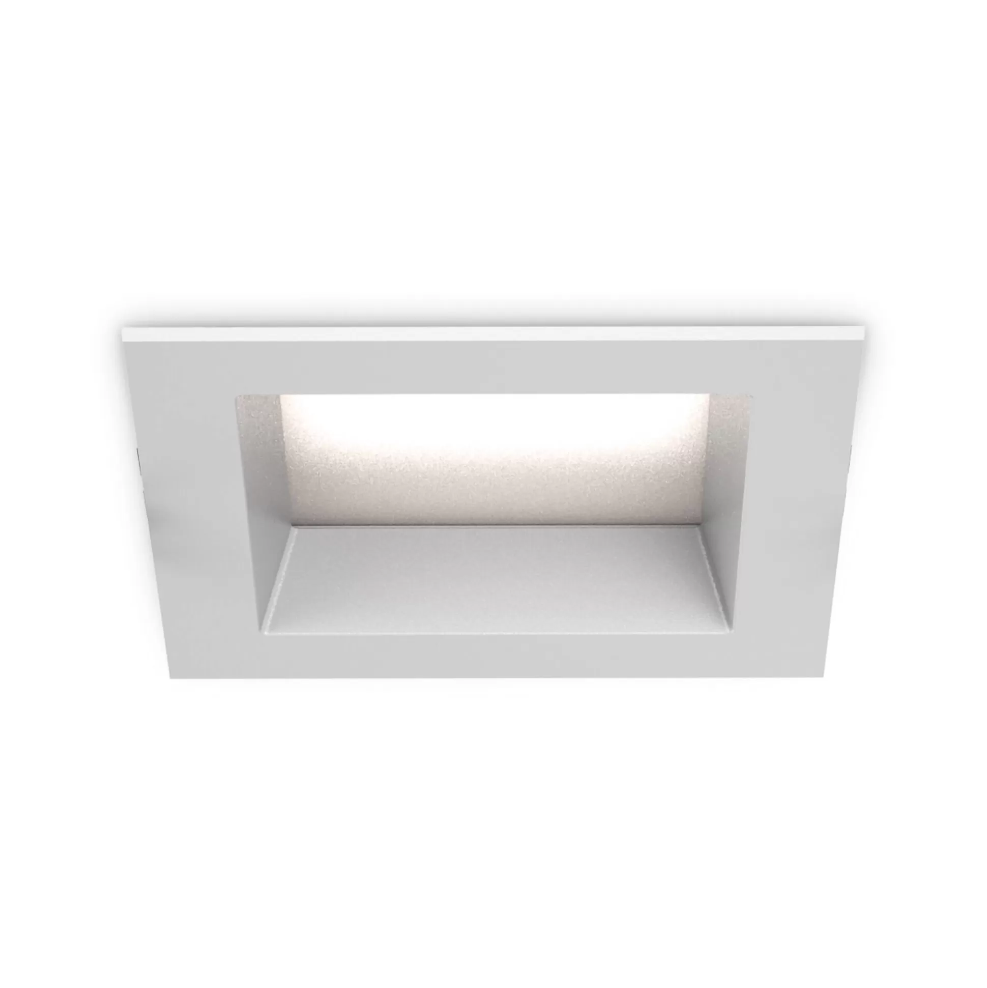 Dmora Lampade Da Incasso<Ideal-Lux - Lampada da incasso BASIC FI IP65 15W SQUARE, 12 x 12 x h6 cm,